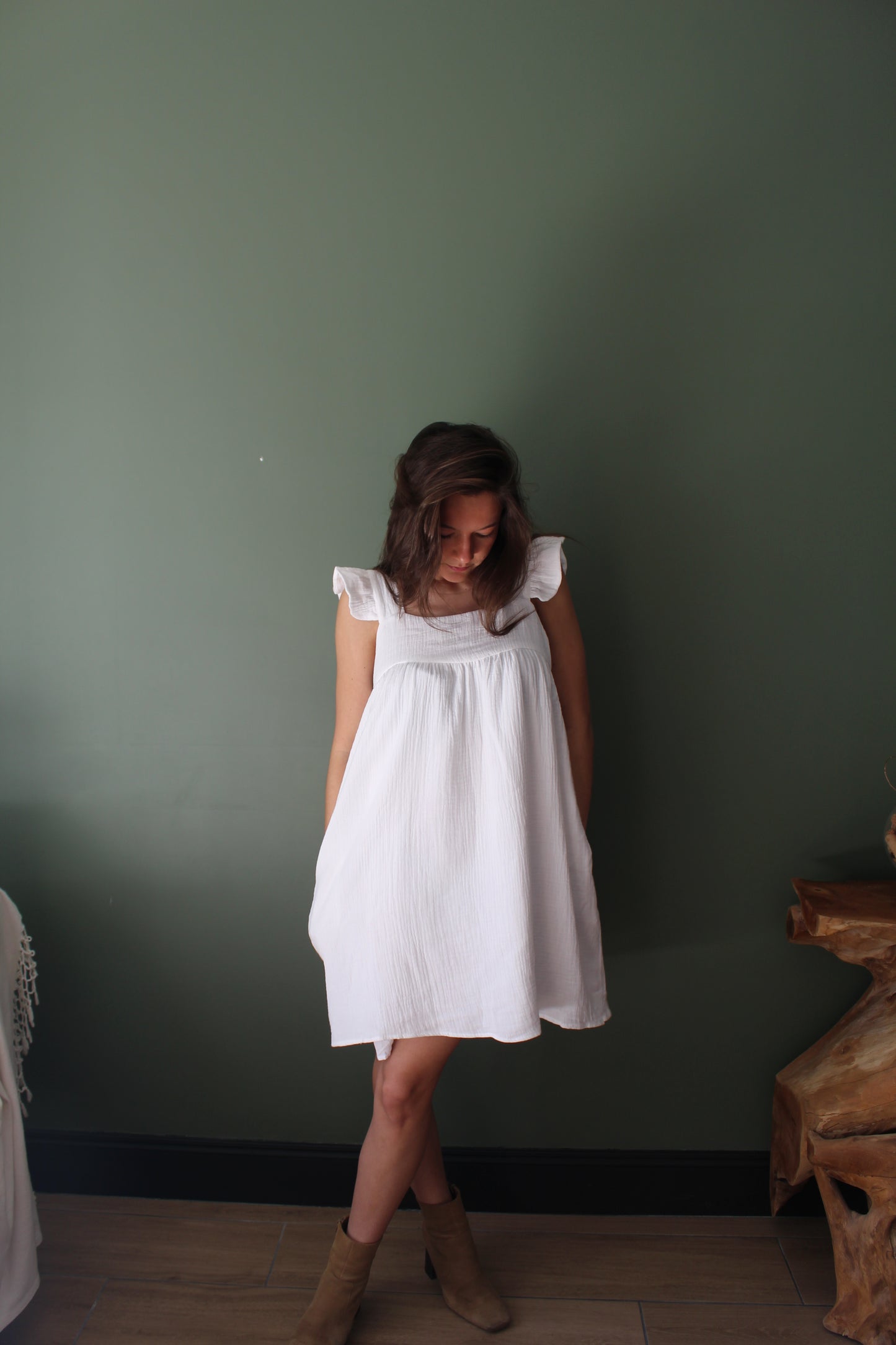 Robe blanche