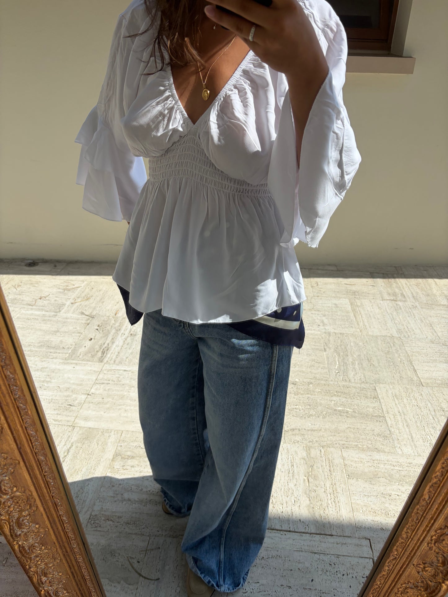 Top blanc Ella