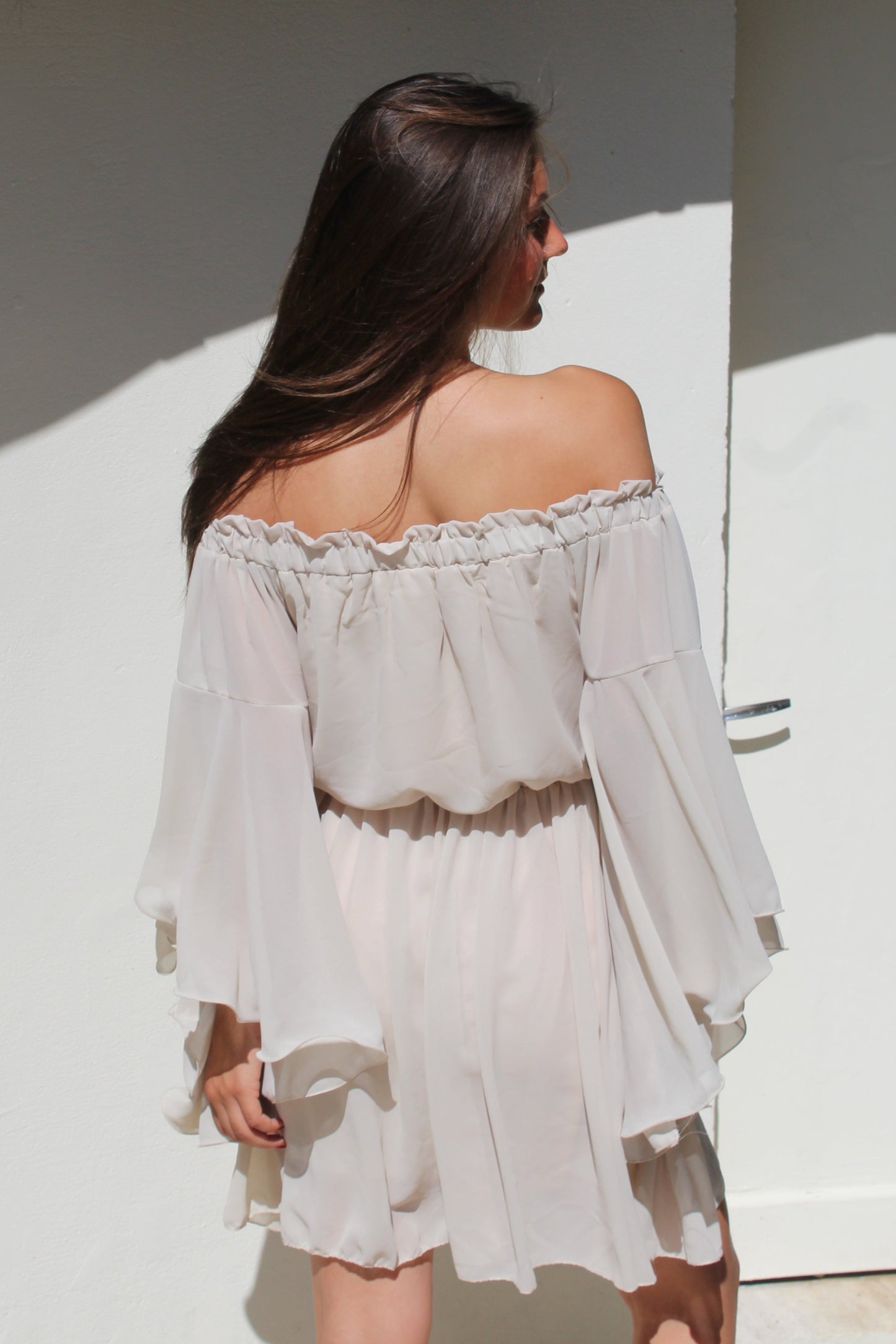 Robe beige Lady