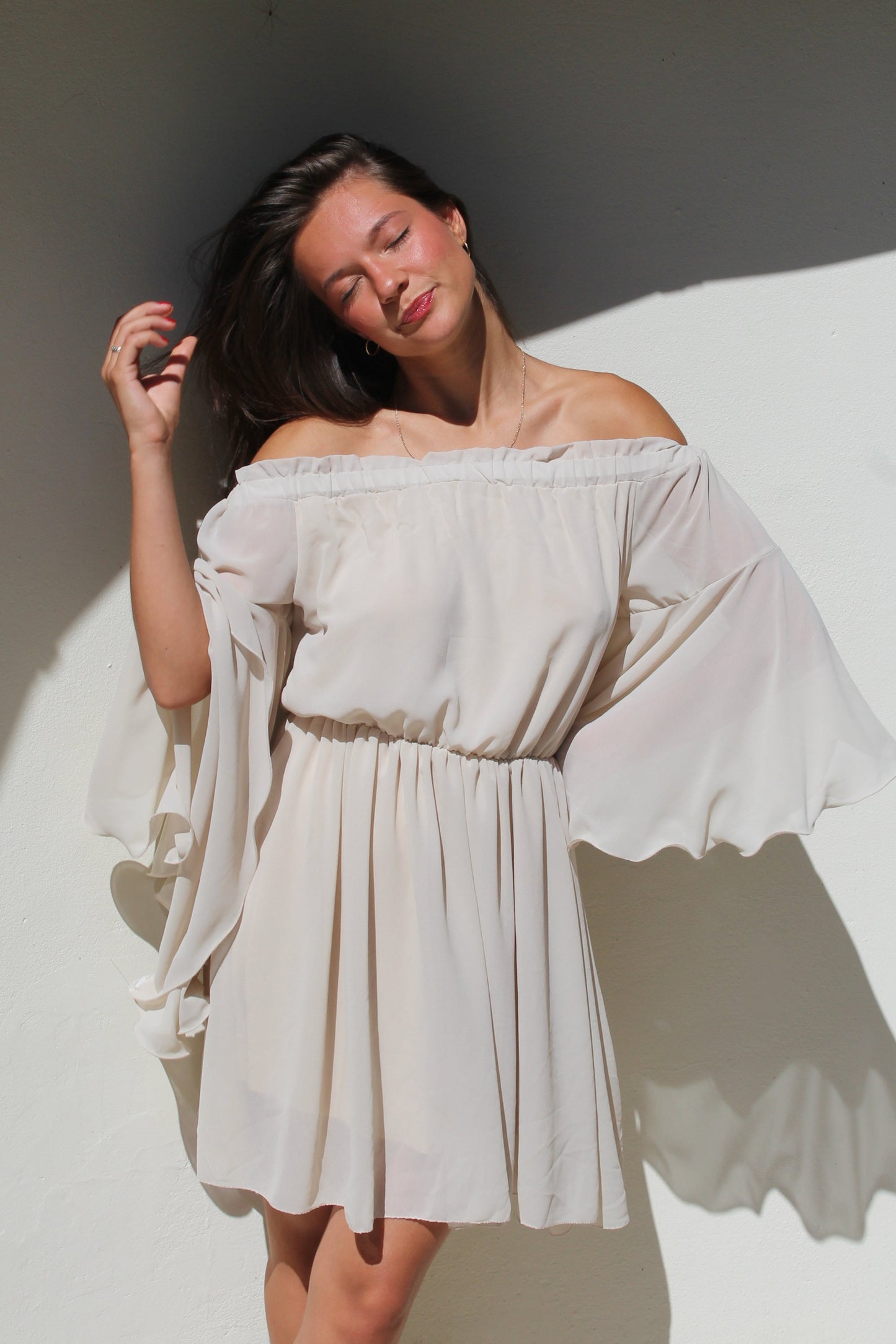 Robe beige Lady