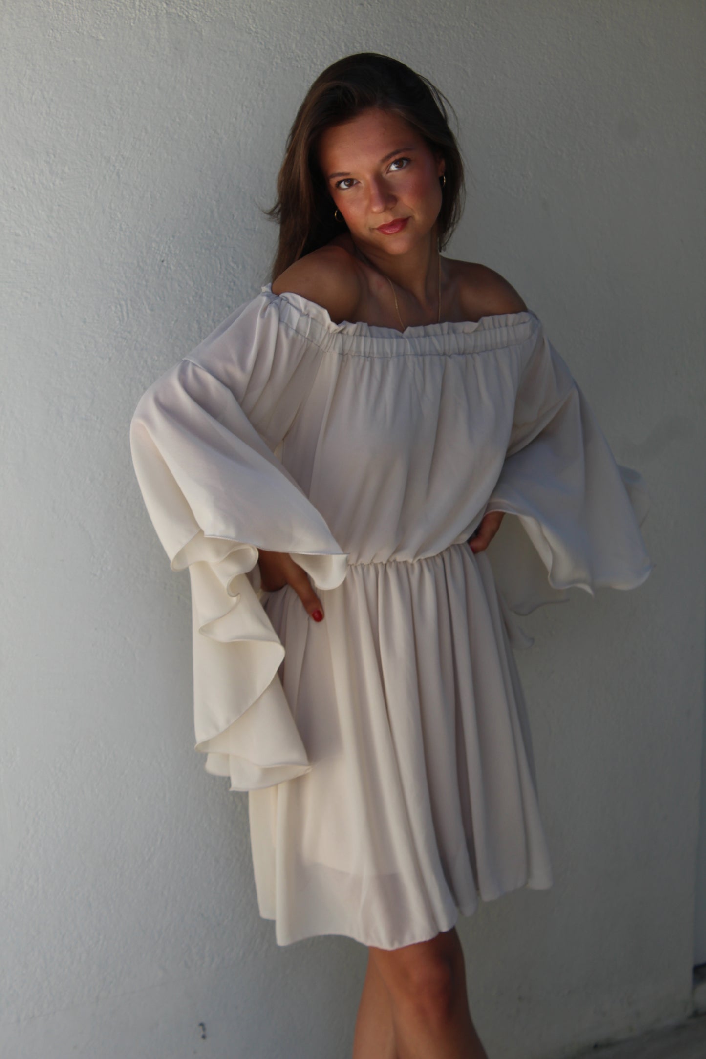 Robe beige Lady
