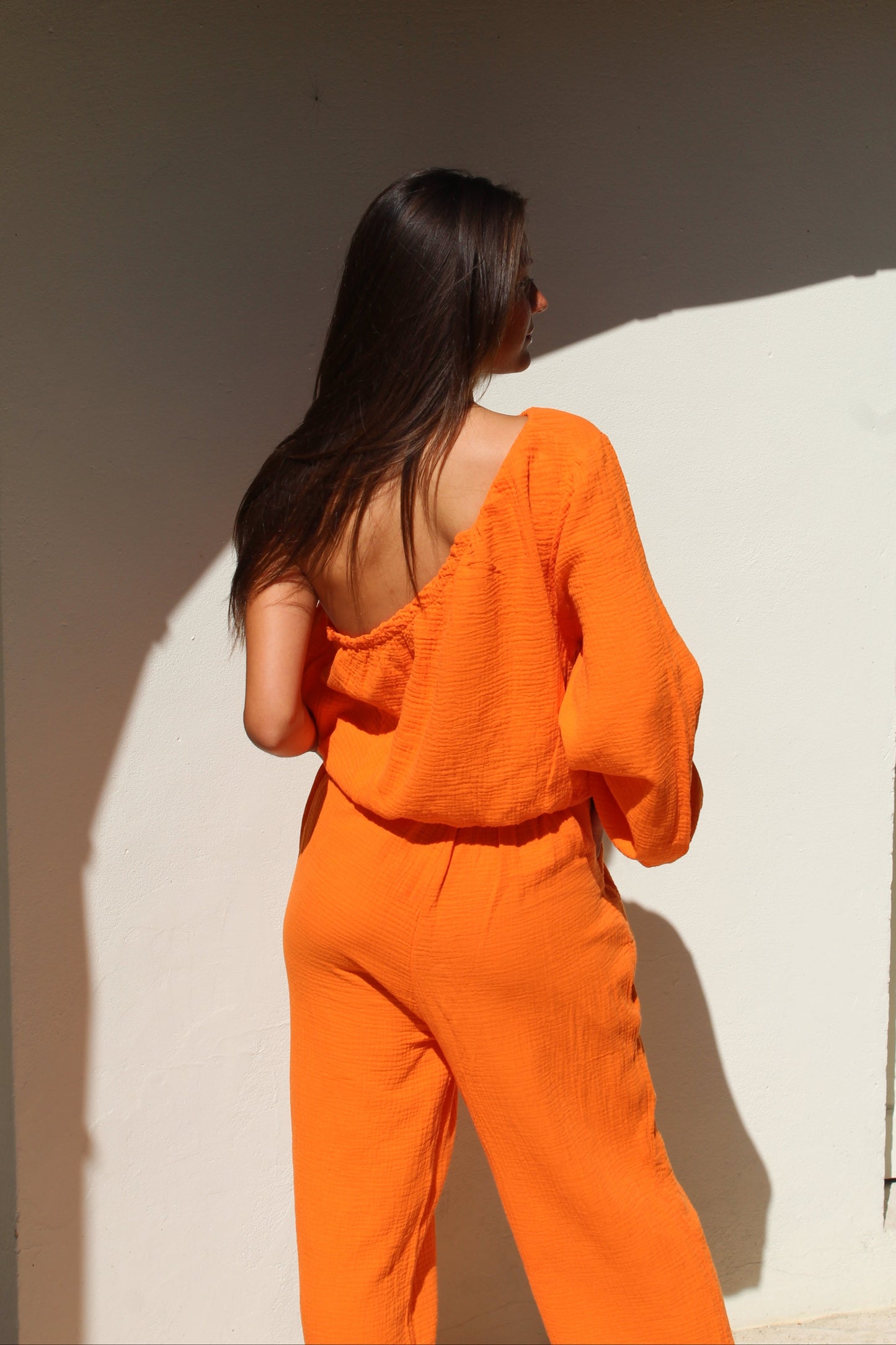 Combinaison orange Isabella