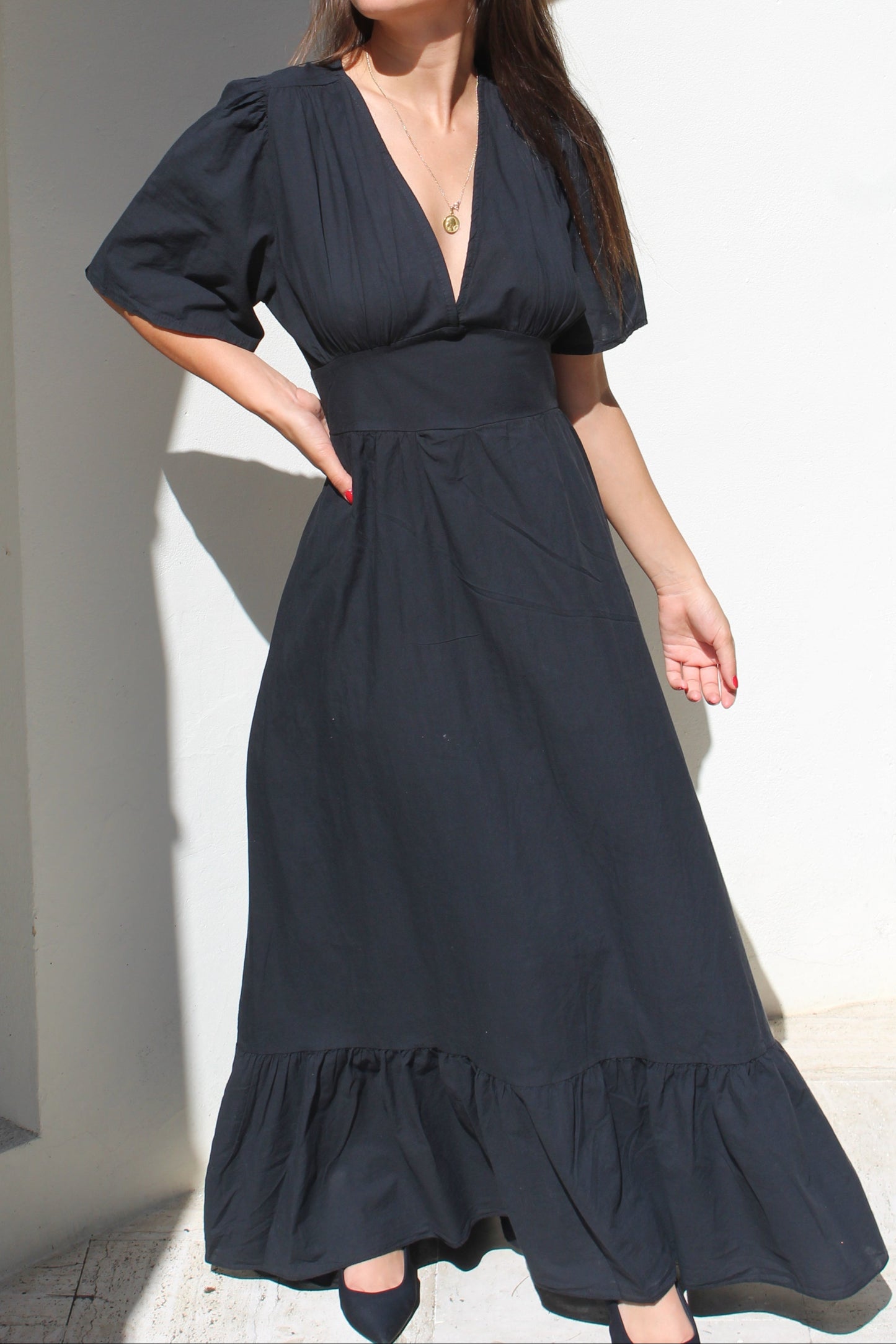 Robe noire Mila