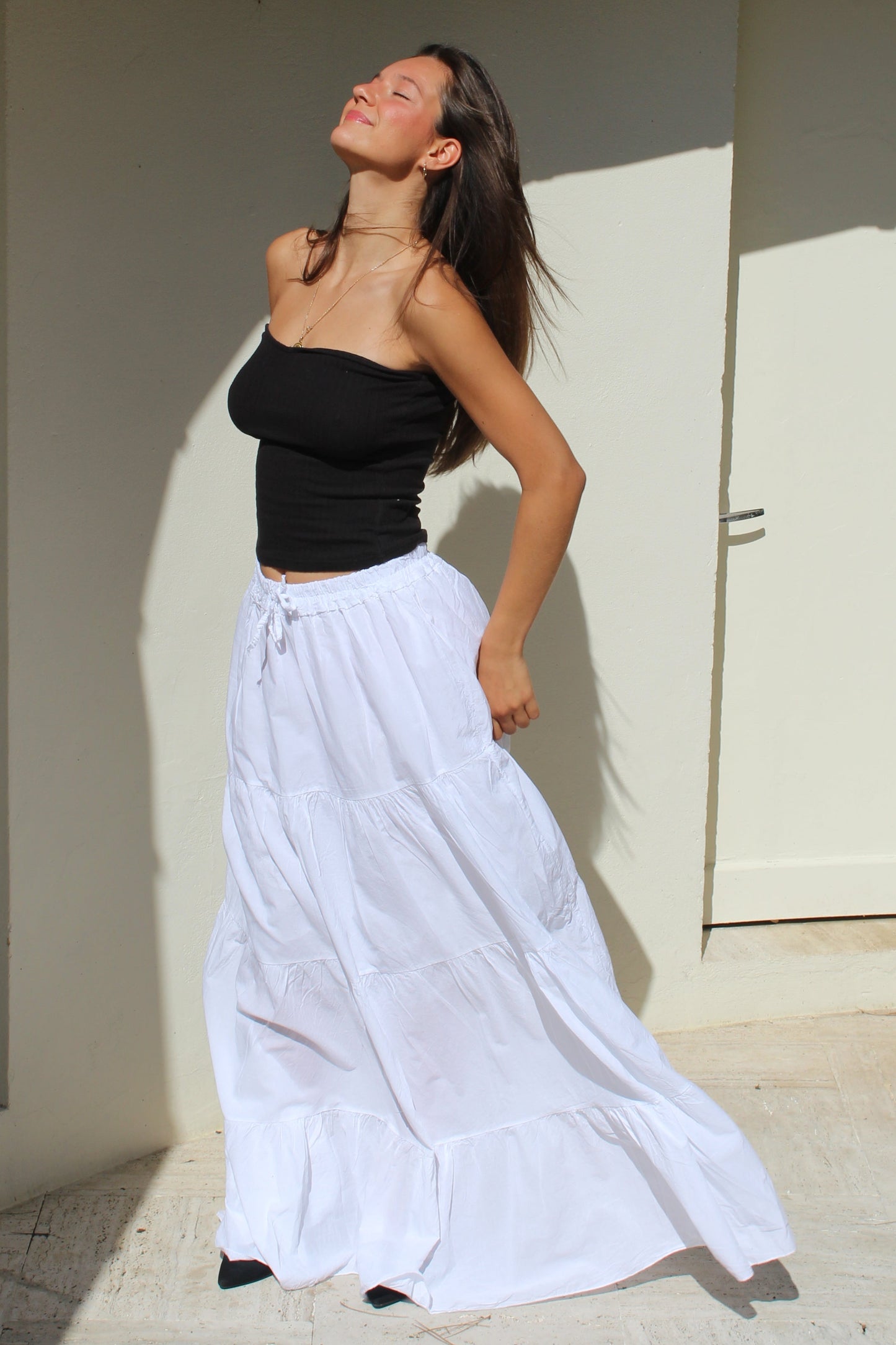 Jupe blanche Bella