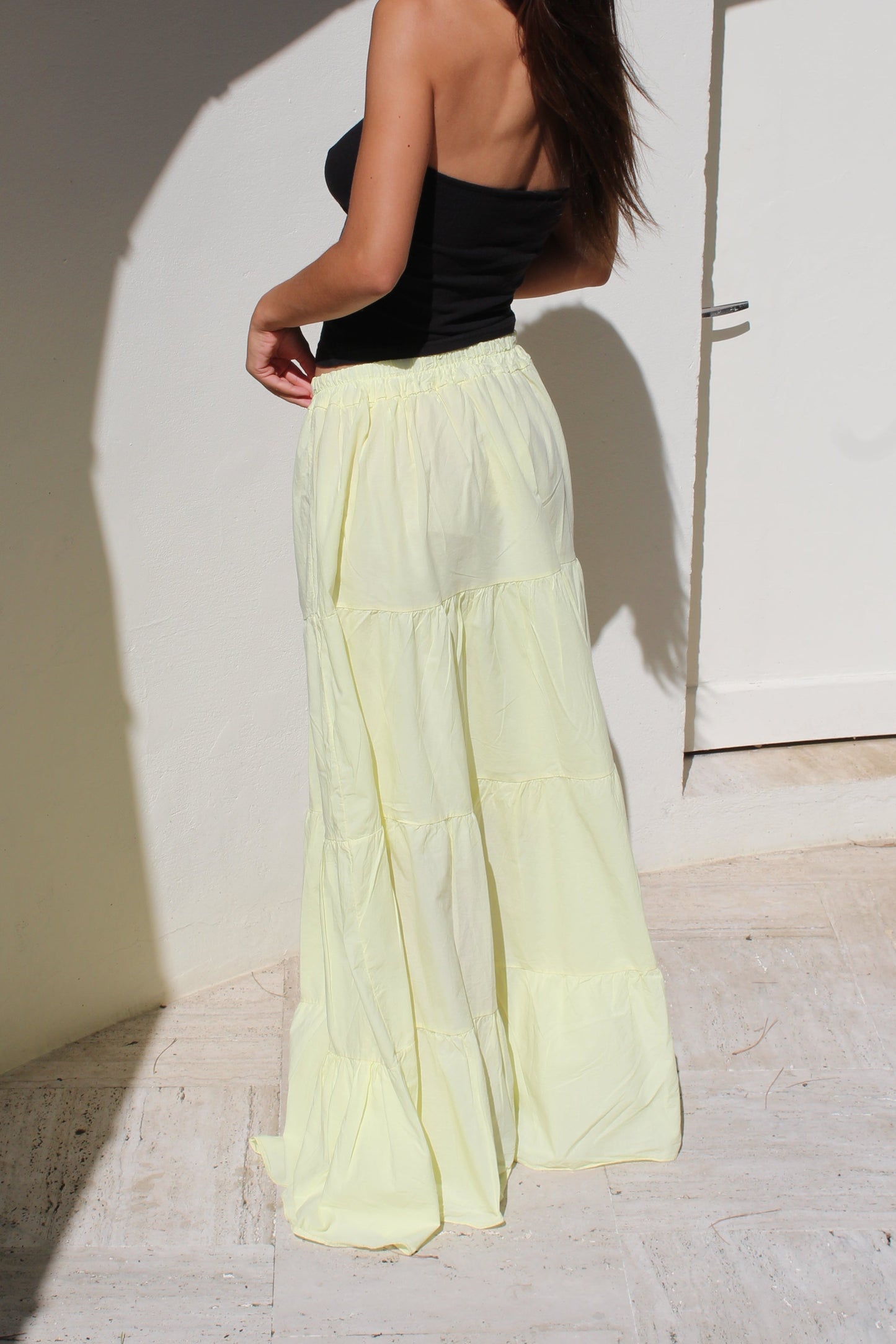 Jupe jaune Bella