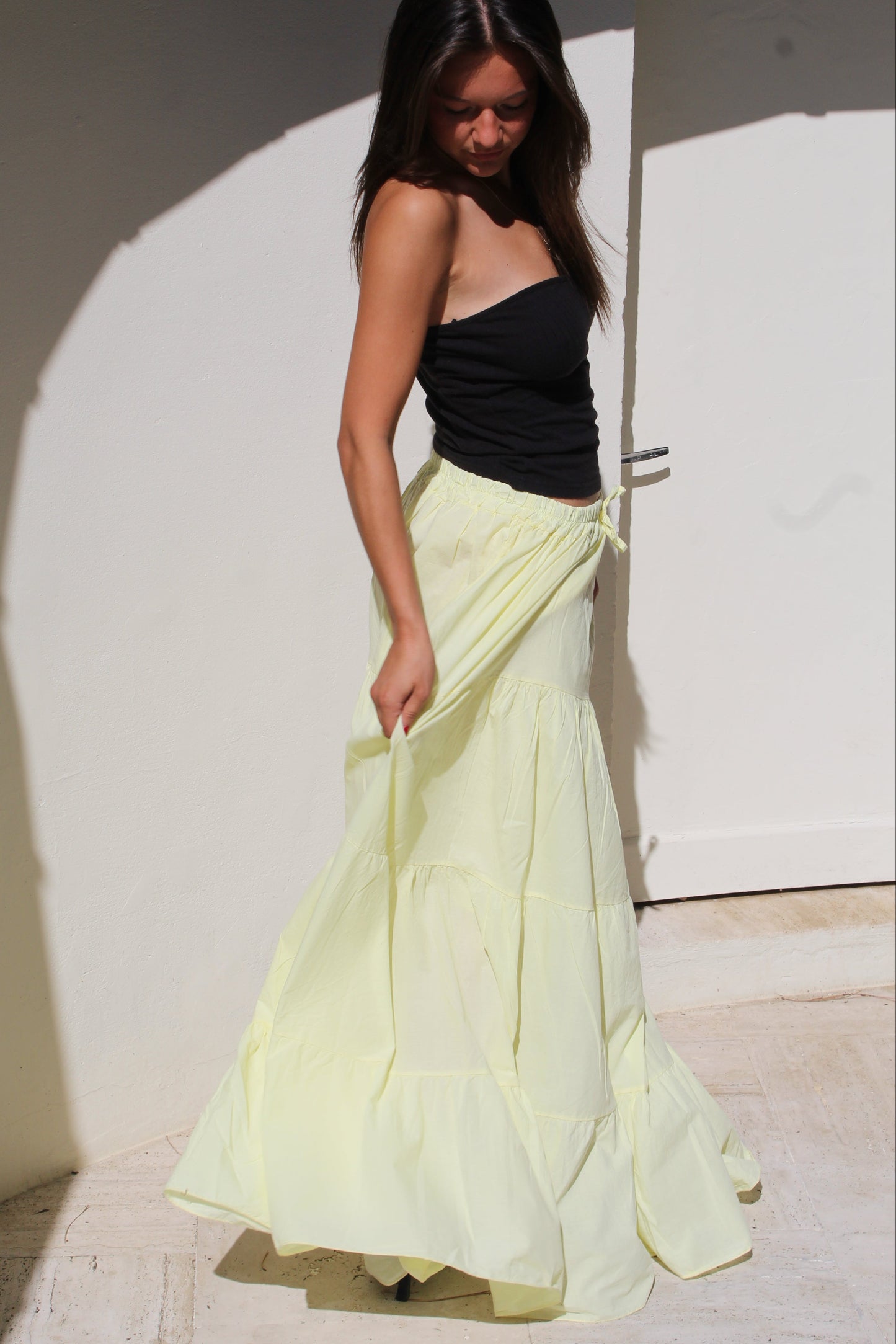 Jupe jaune Bella