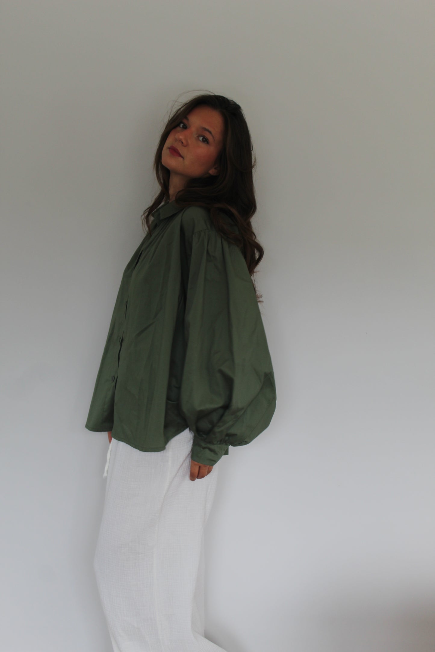 Chemise kaki Aurore