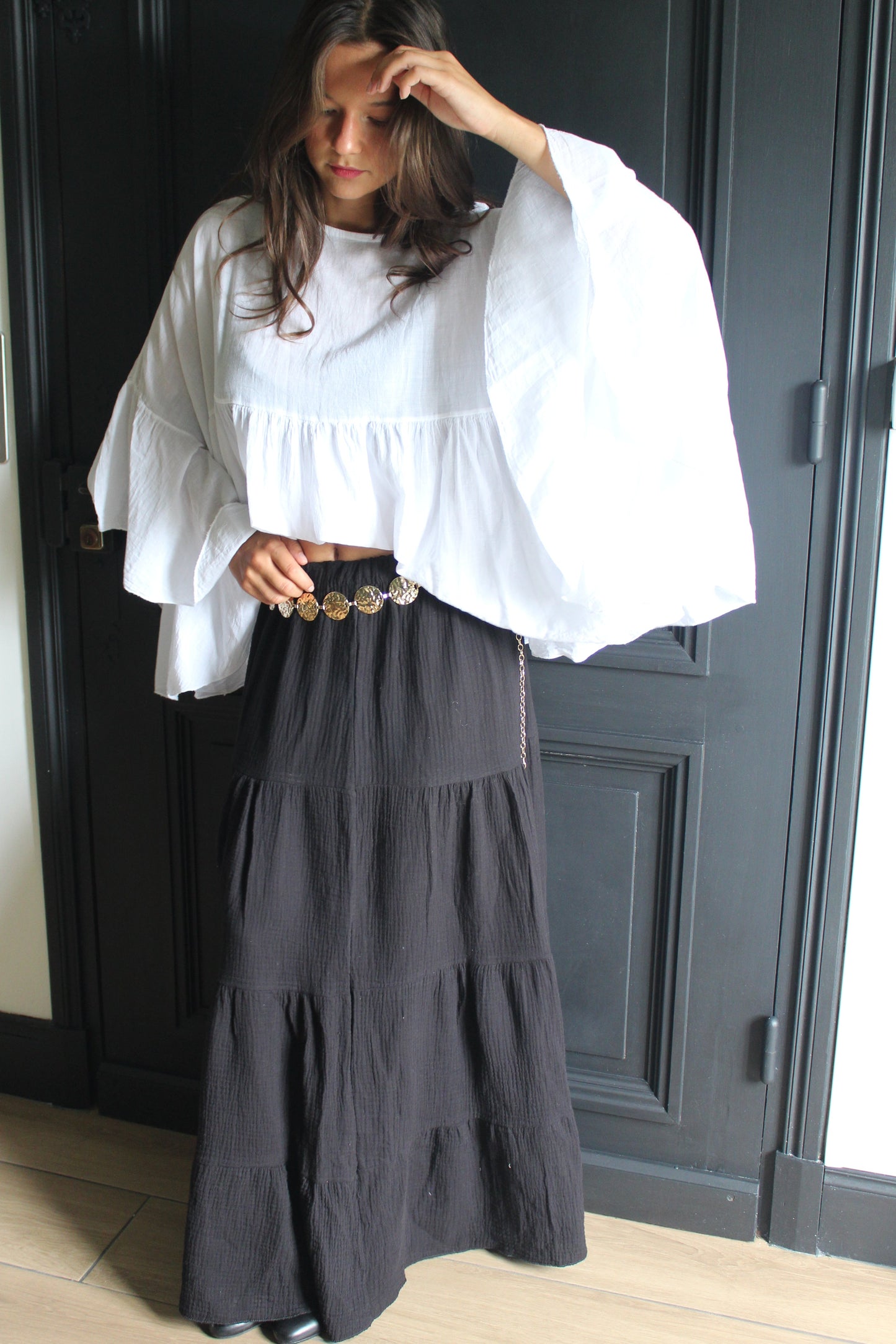 Jupe noire Alba