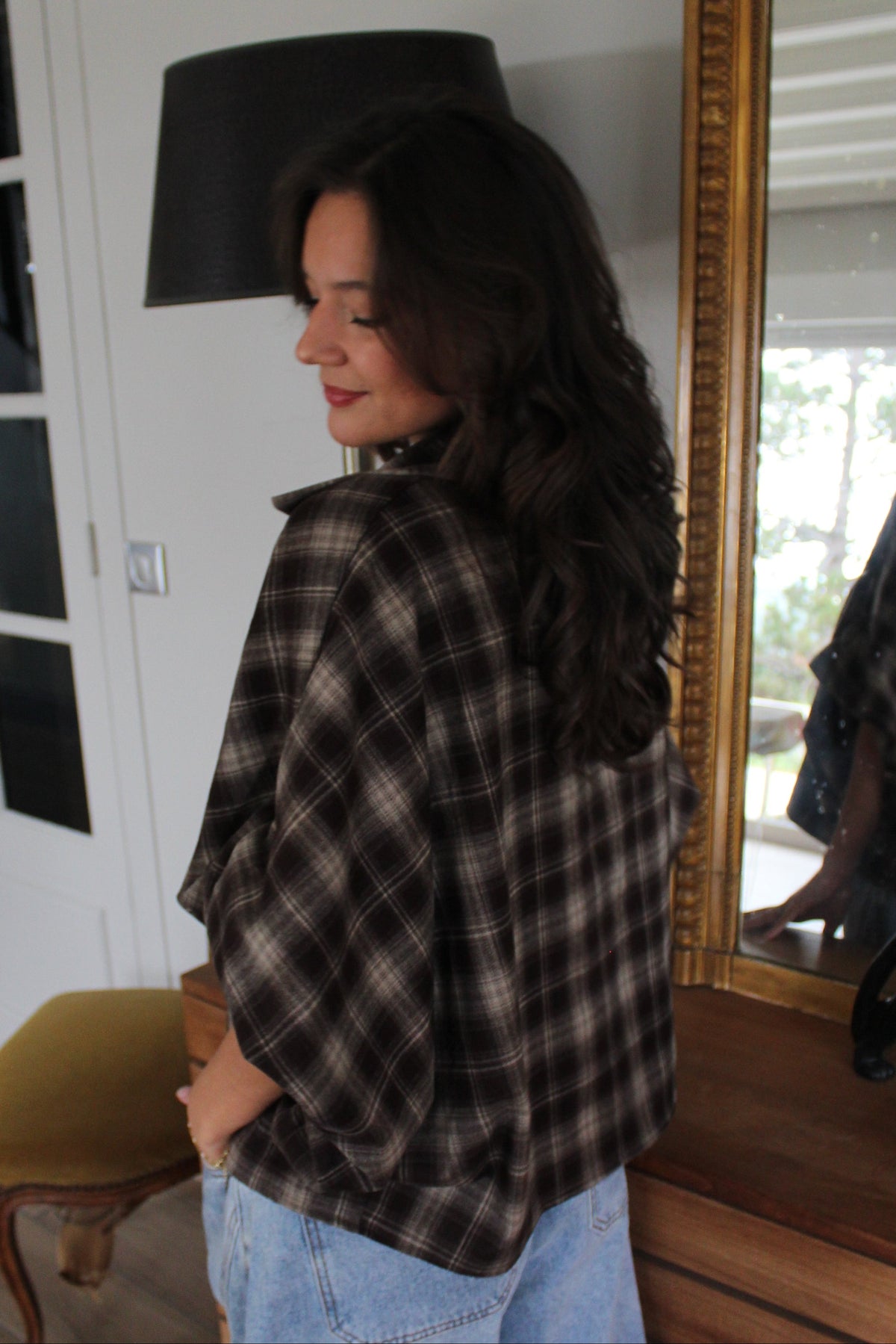 Chemise marron Maud