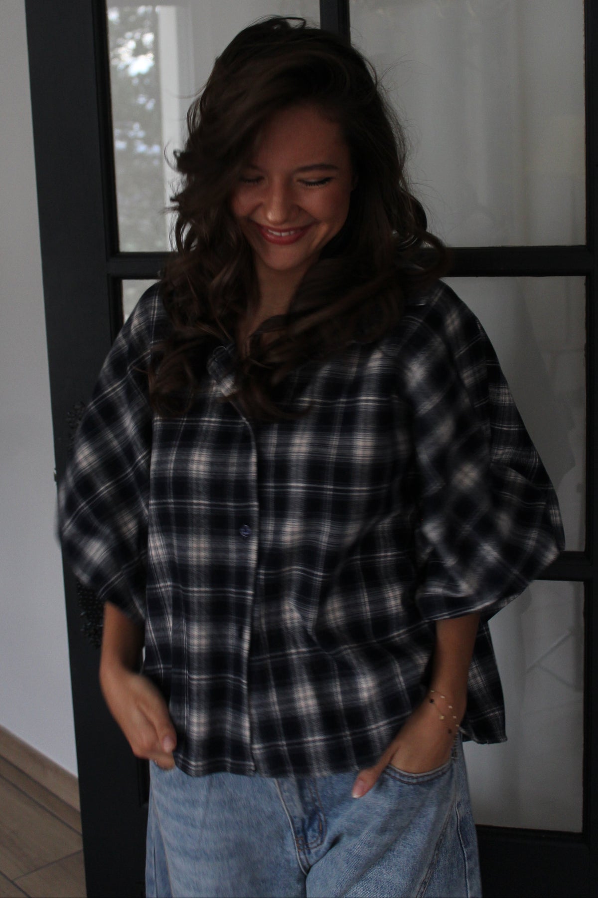 Chemise bleue marine Maud