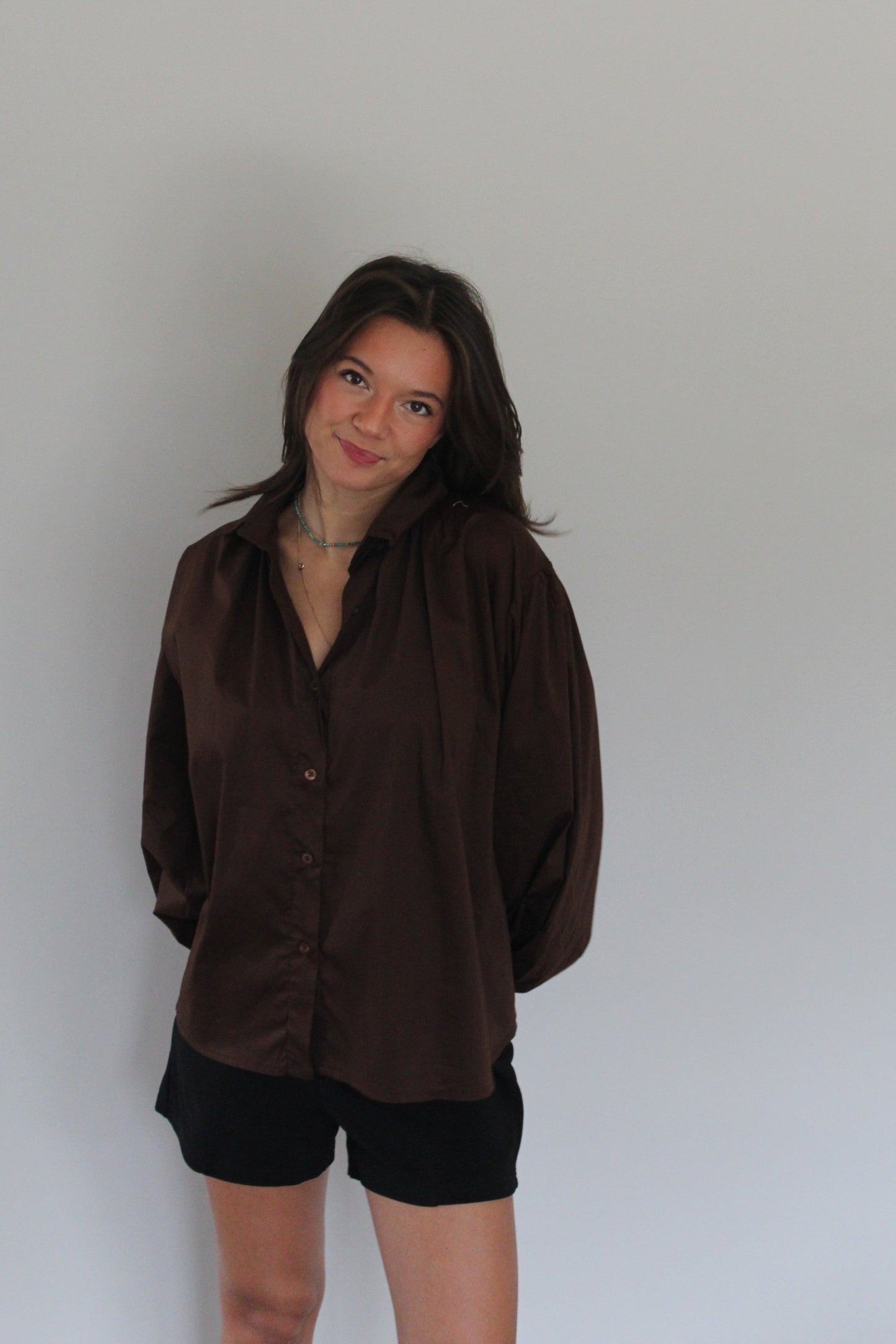 Chemise Aurore marron