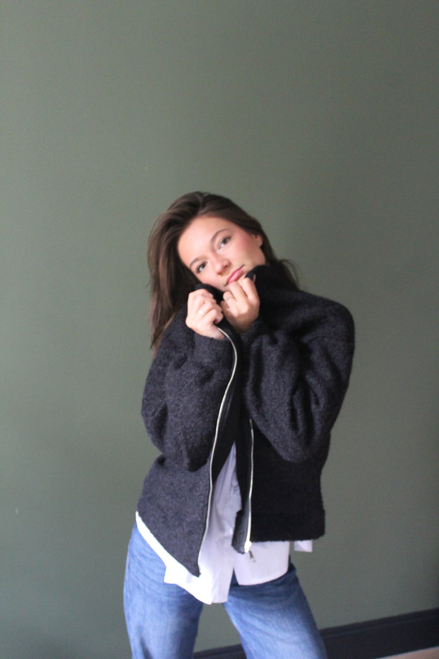 Veste Anouchka noire