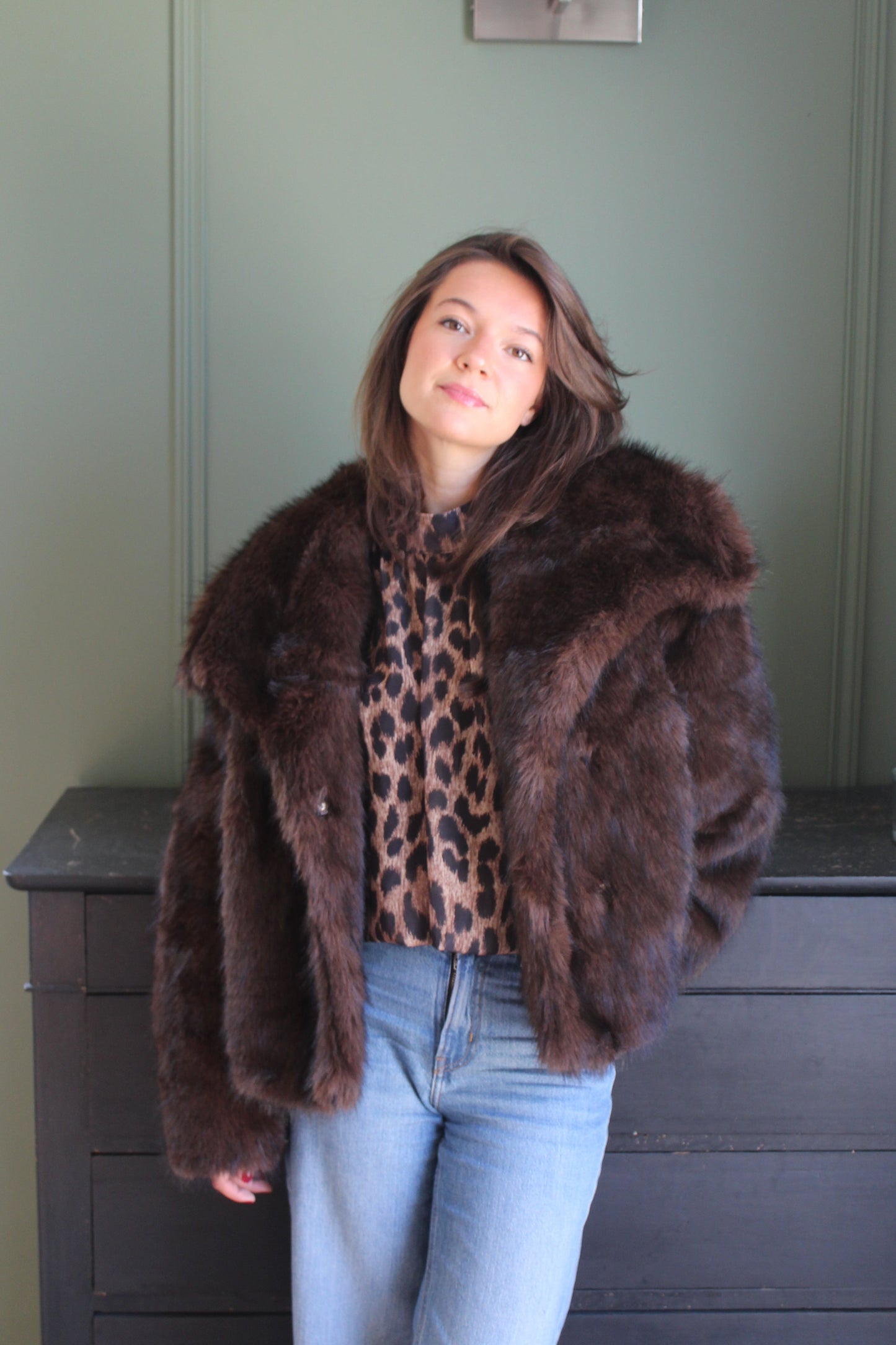 Veste Josiane marron