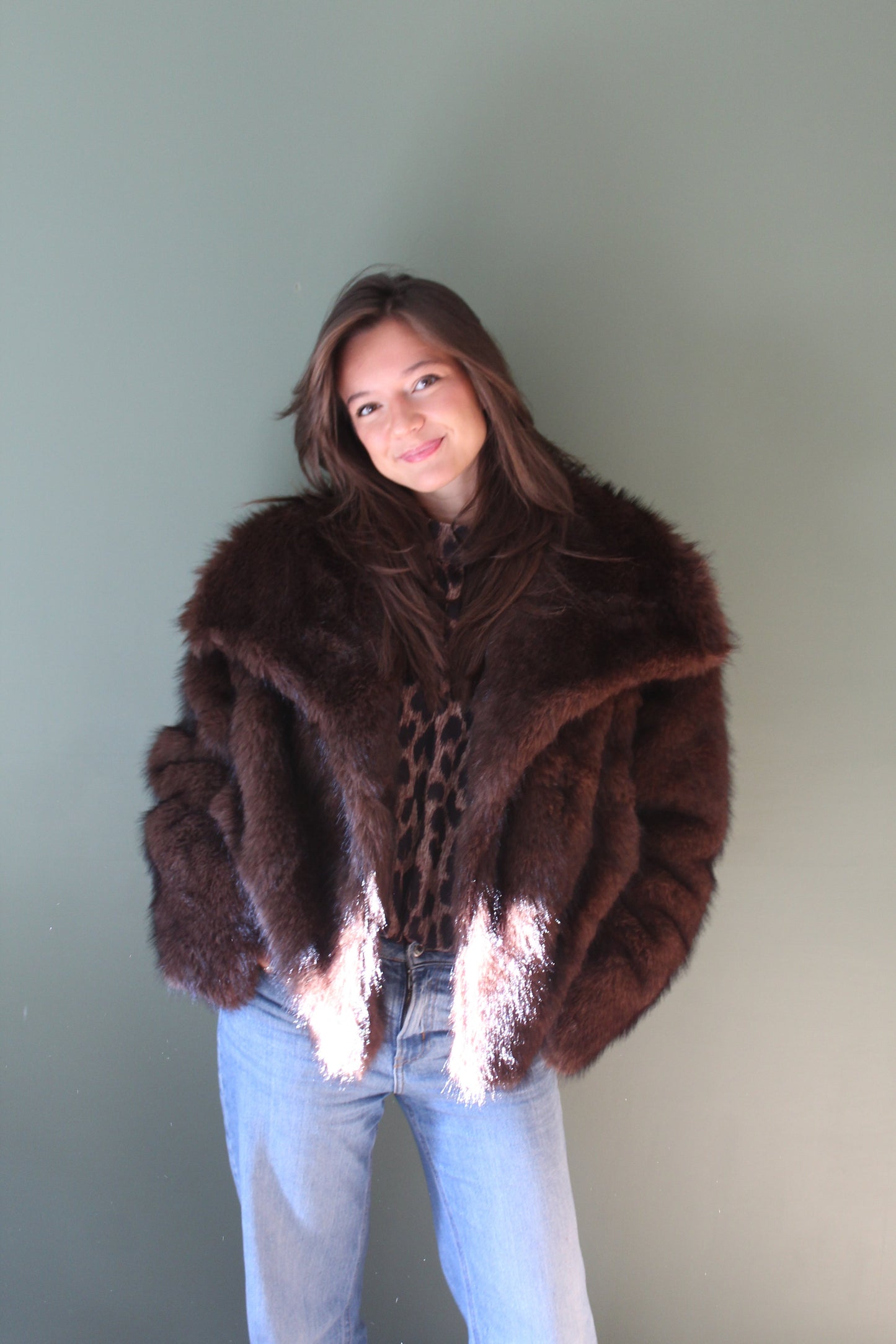Veste Josiane marron
