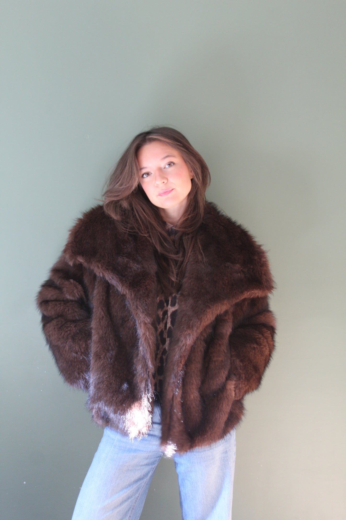 Veste Josiane marron
