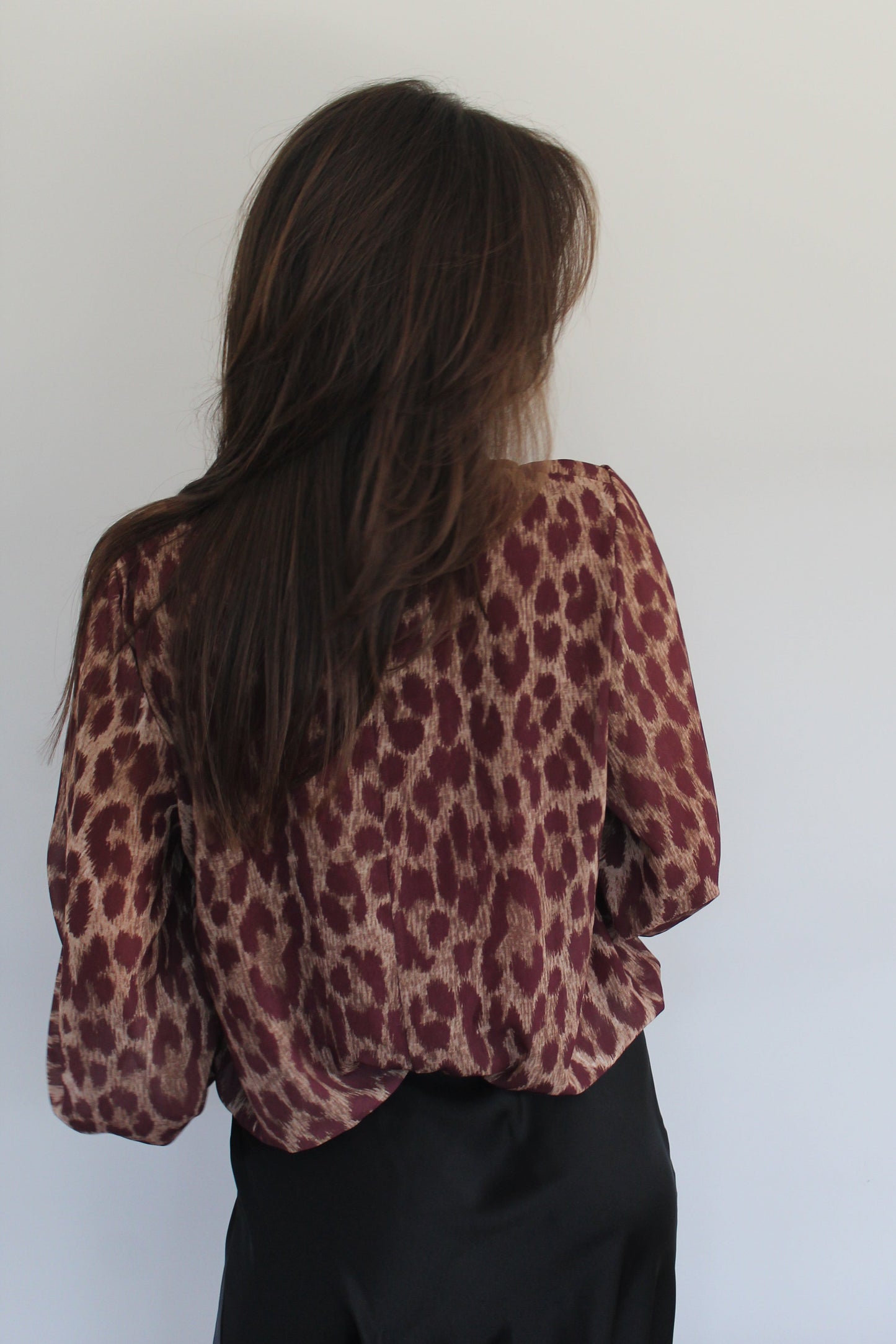 Blouse Ania bordeaux