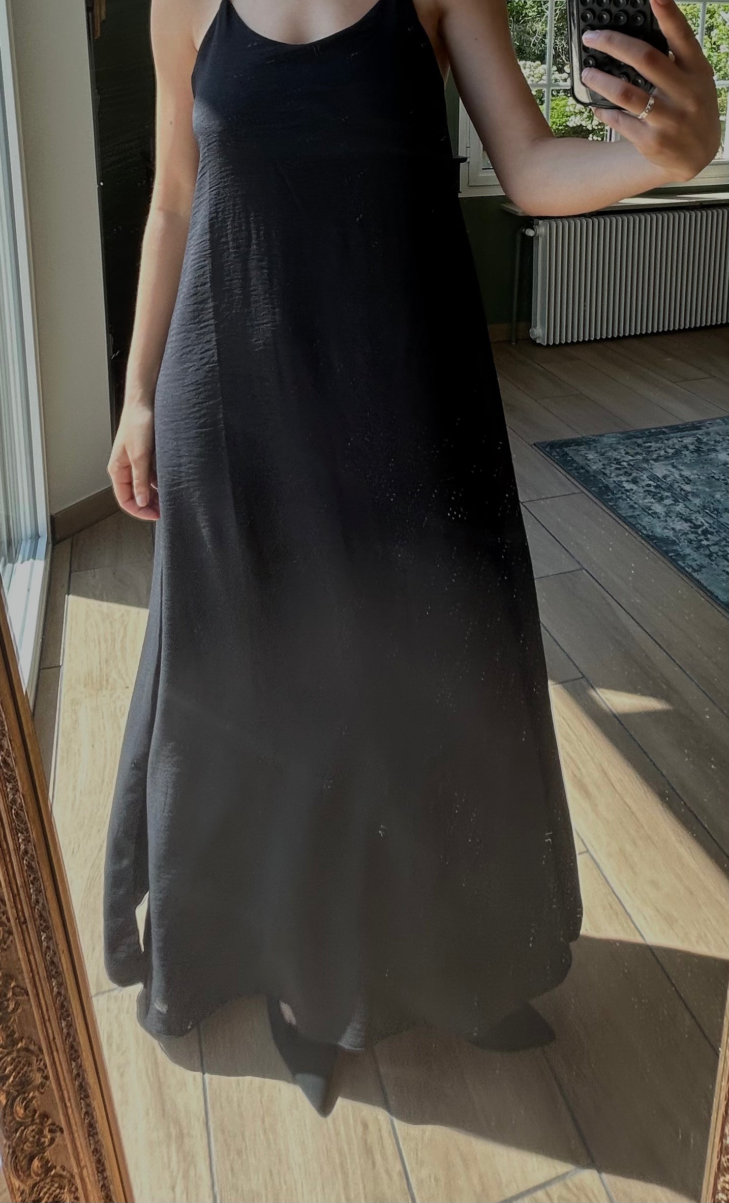 Robe longue noir