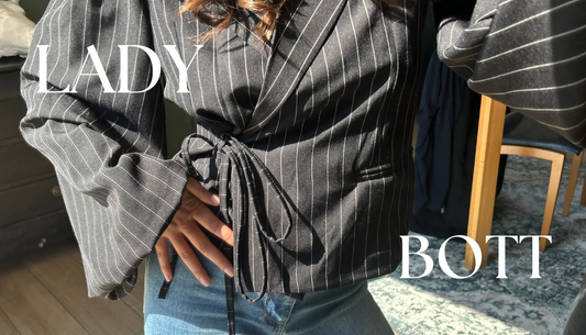 Veste avec manche bouffantes