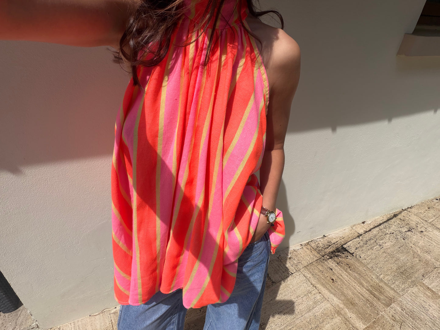 Top fluo Rosalie