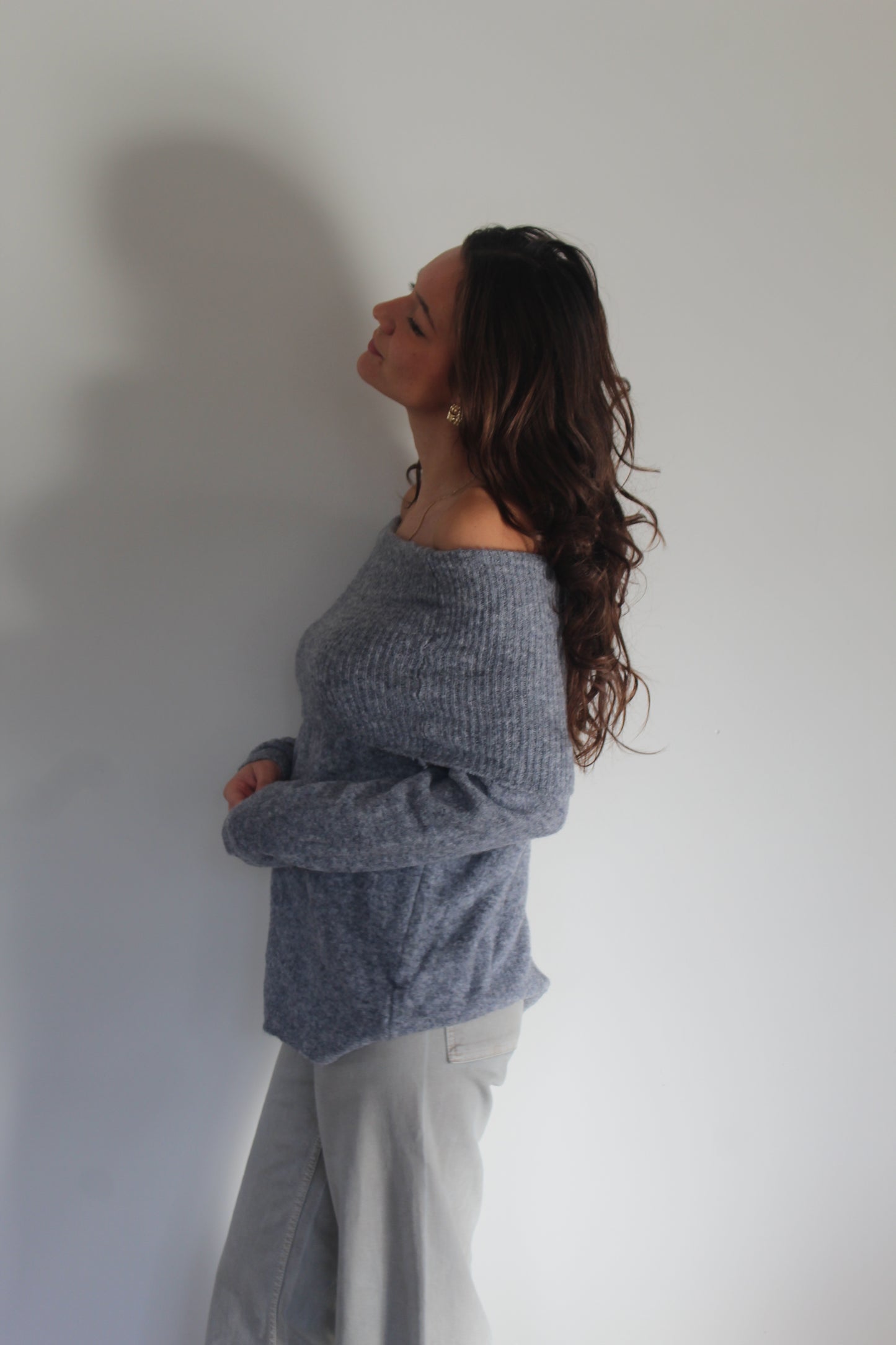 Pull gris Aurelie