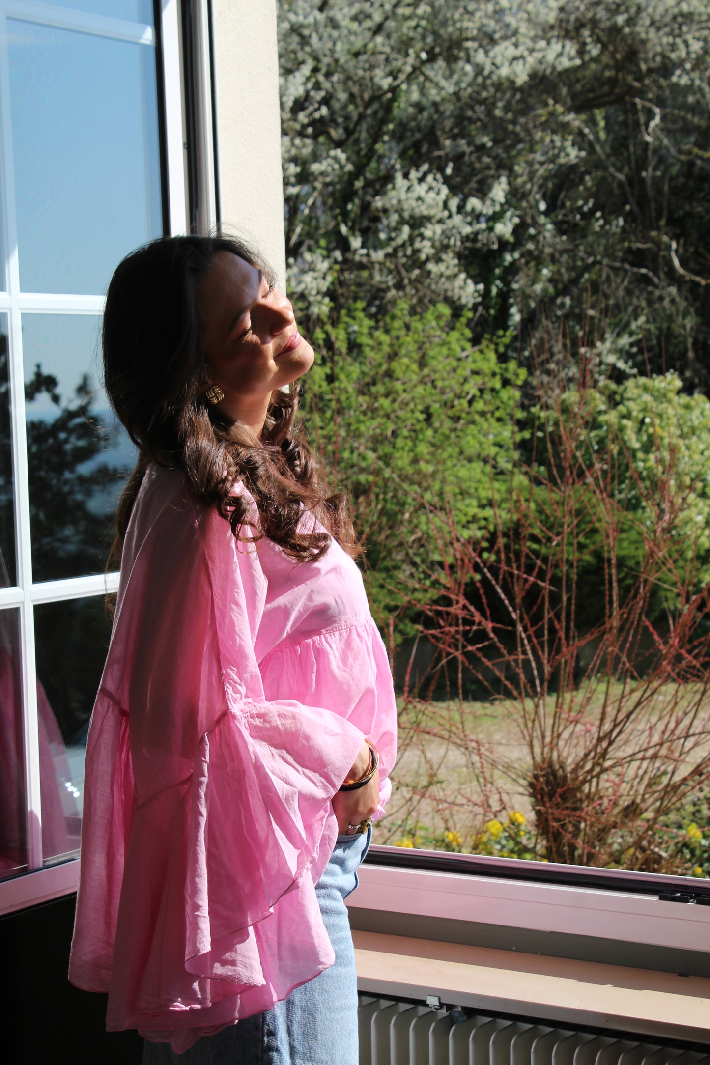 Blouse corail Isadora