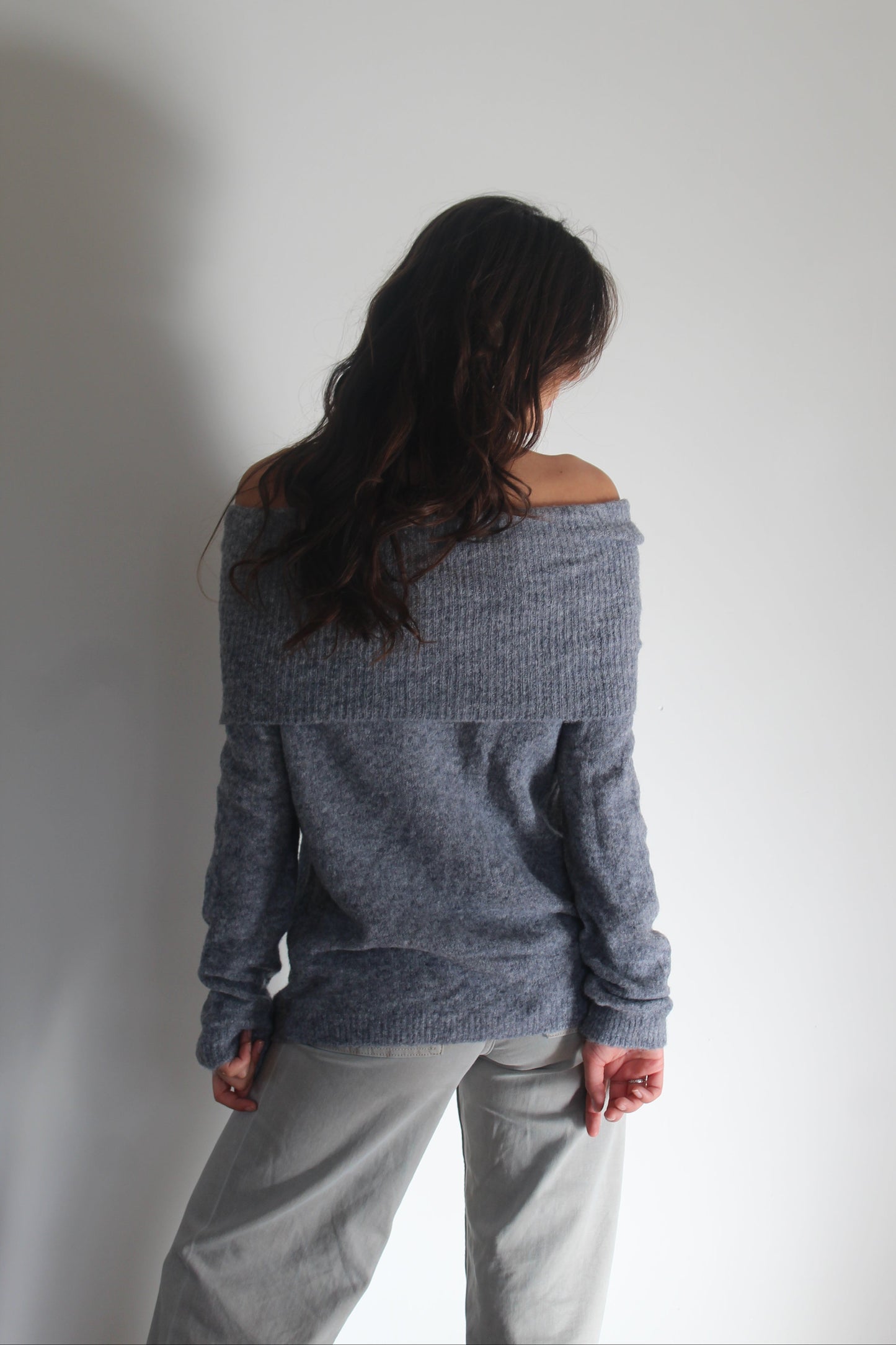 Pull gris Aurelie