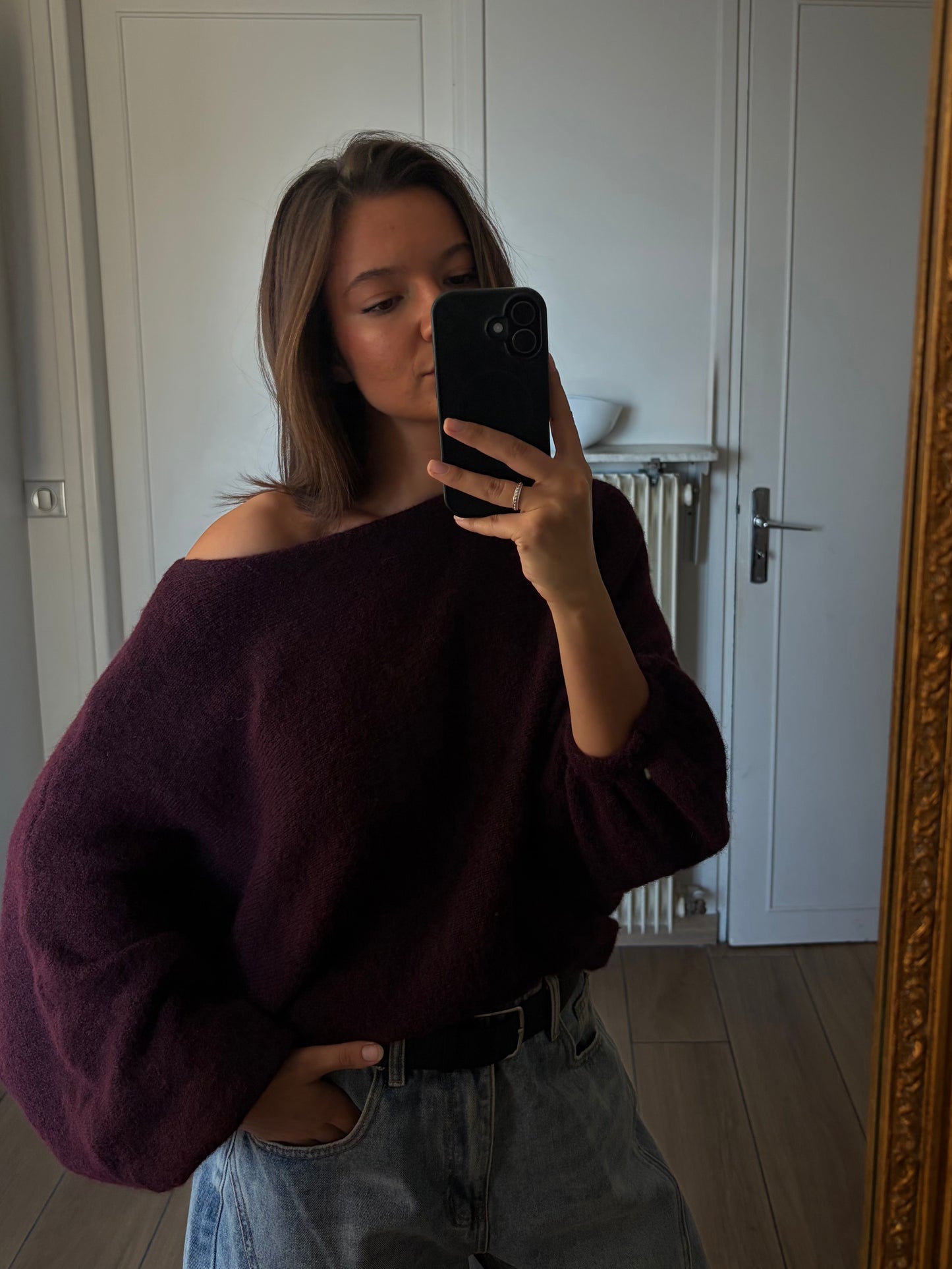 Pull bordeaux Vittoria ( Pré-order, expédition 02/11 )