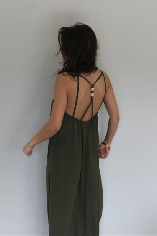 Robe kaki Lona