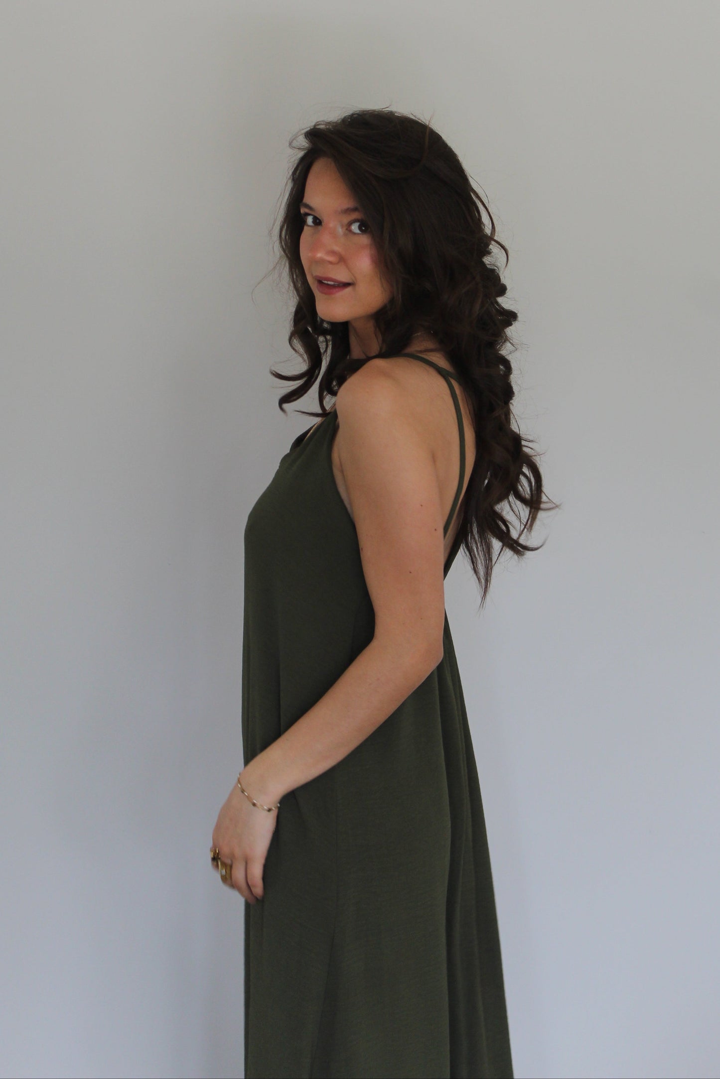 Robe kaki Lona