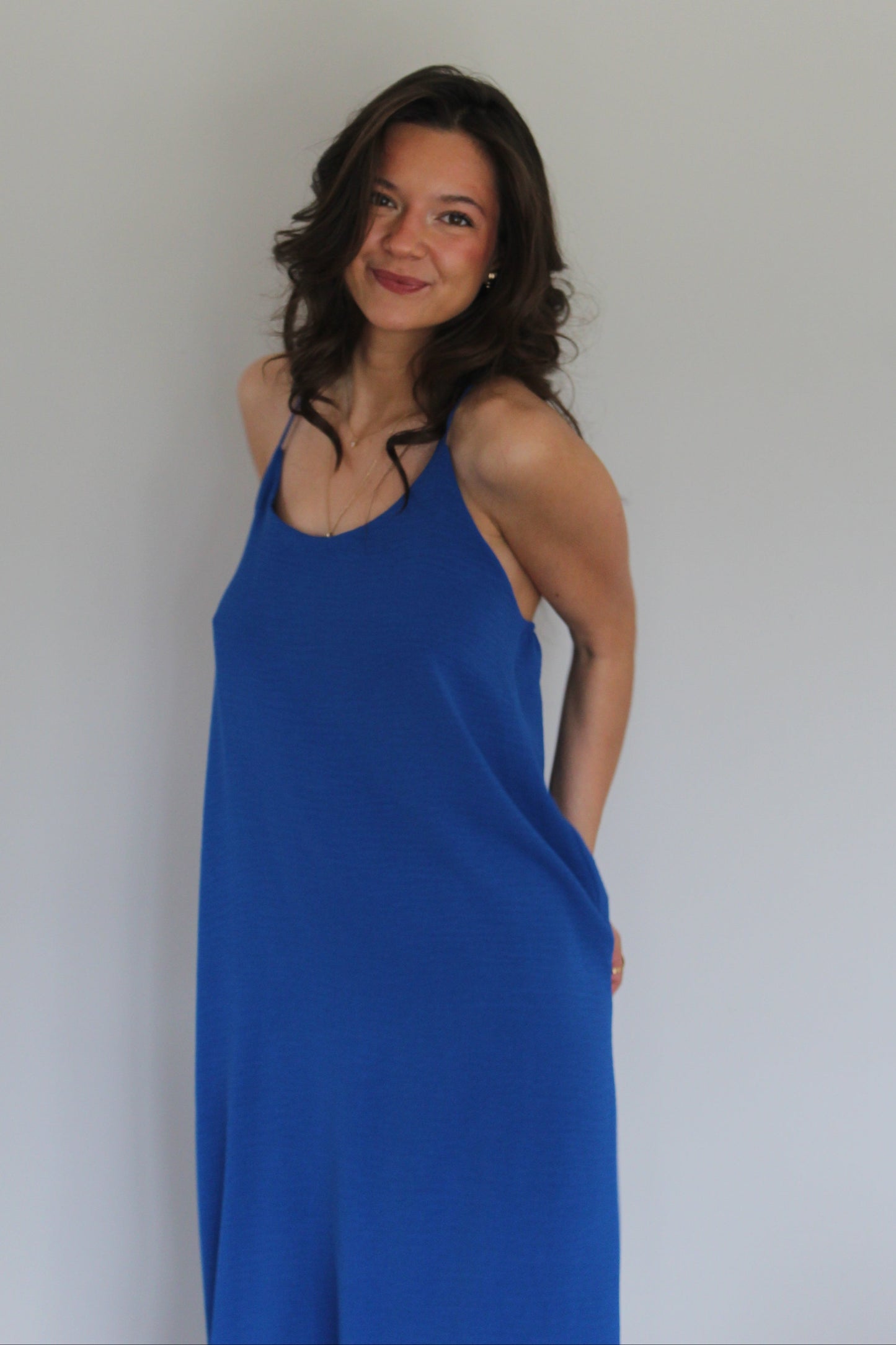 Robe bleue roi Tessa