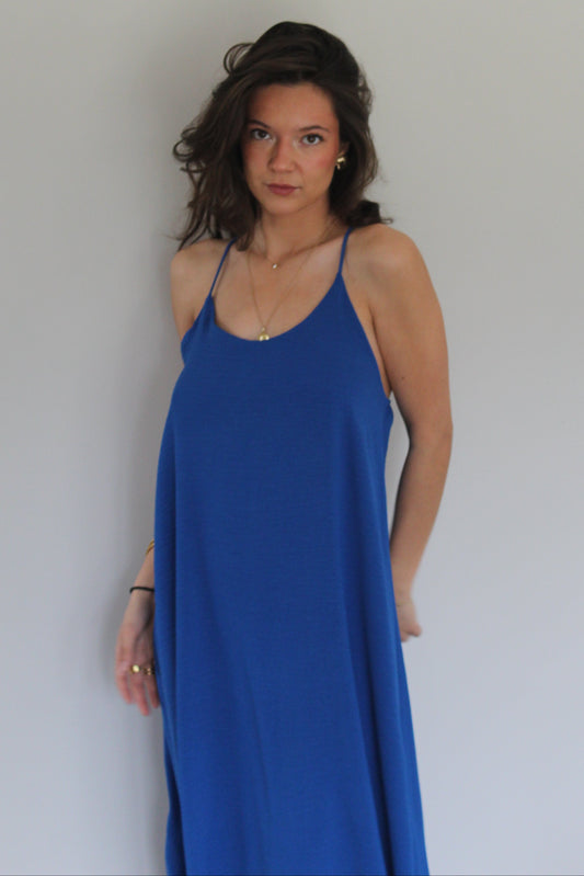 Robe bleue roi Tessa