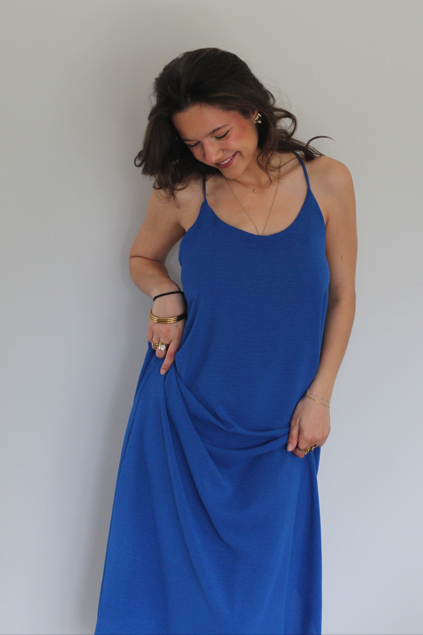 Robe bleue roi Tessa
