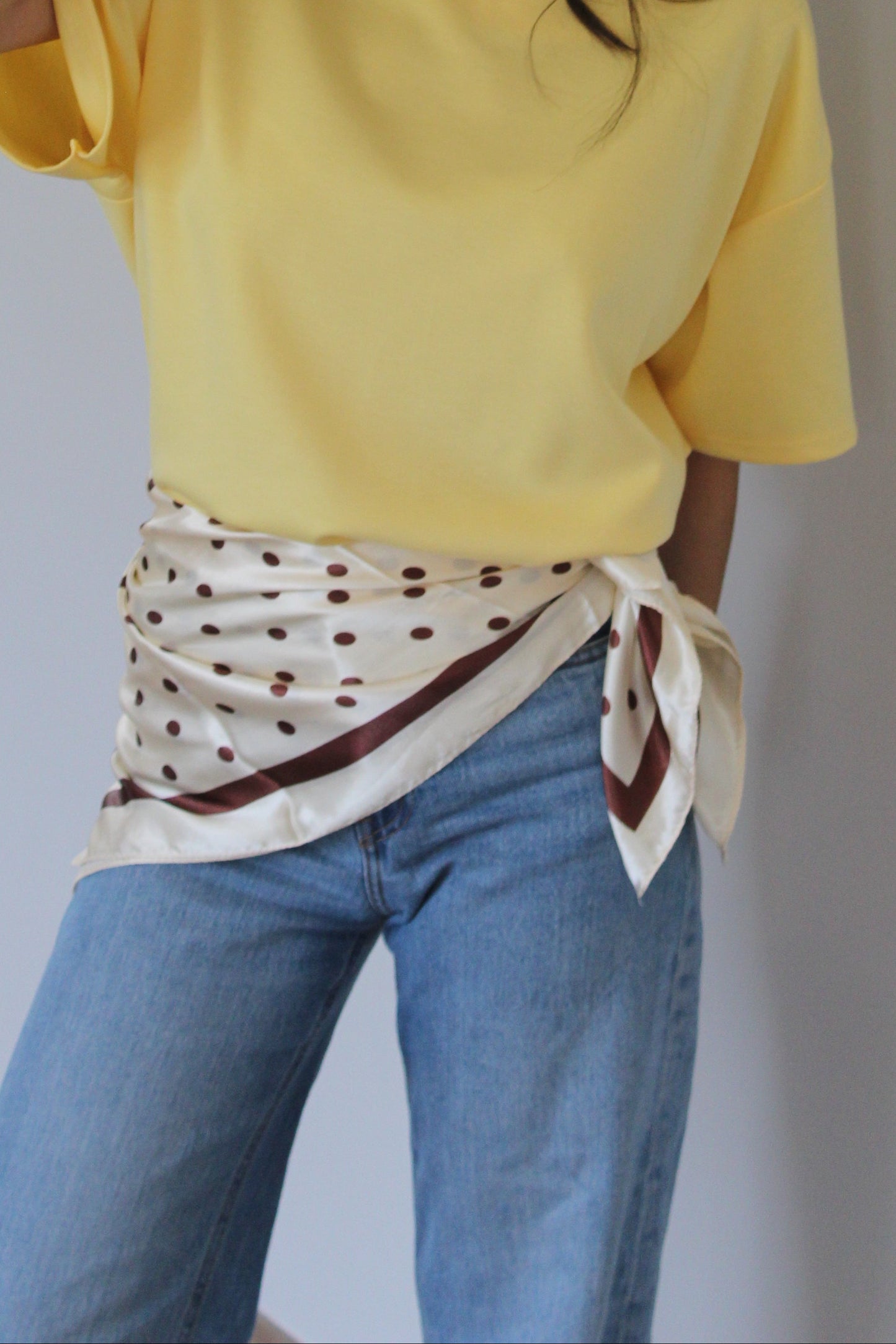 T-shirt Jaune Marguerite