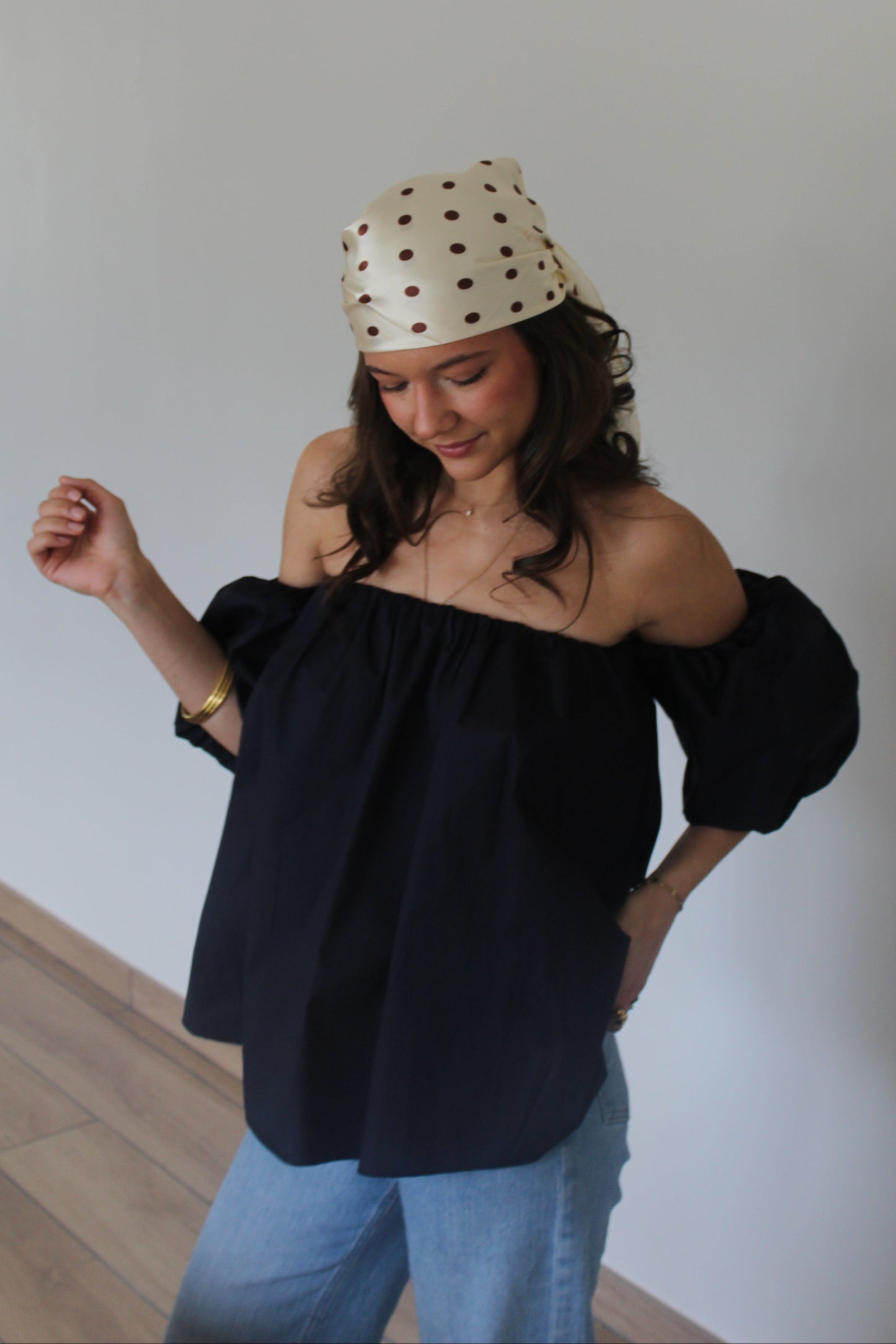 Blouse bleue marine Lili