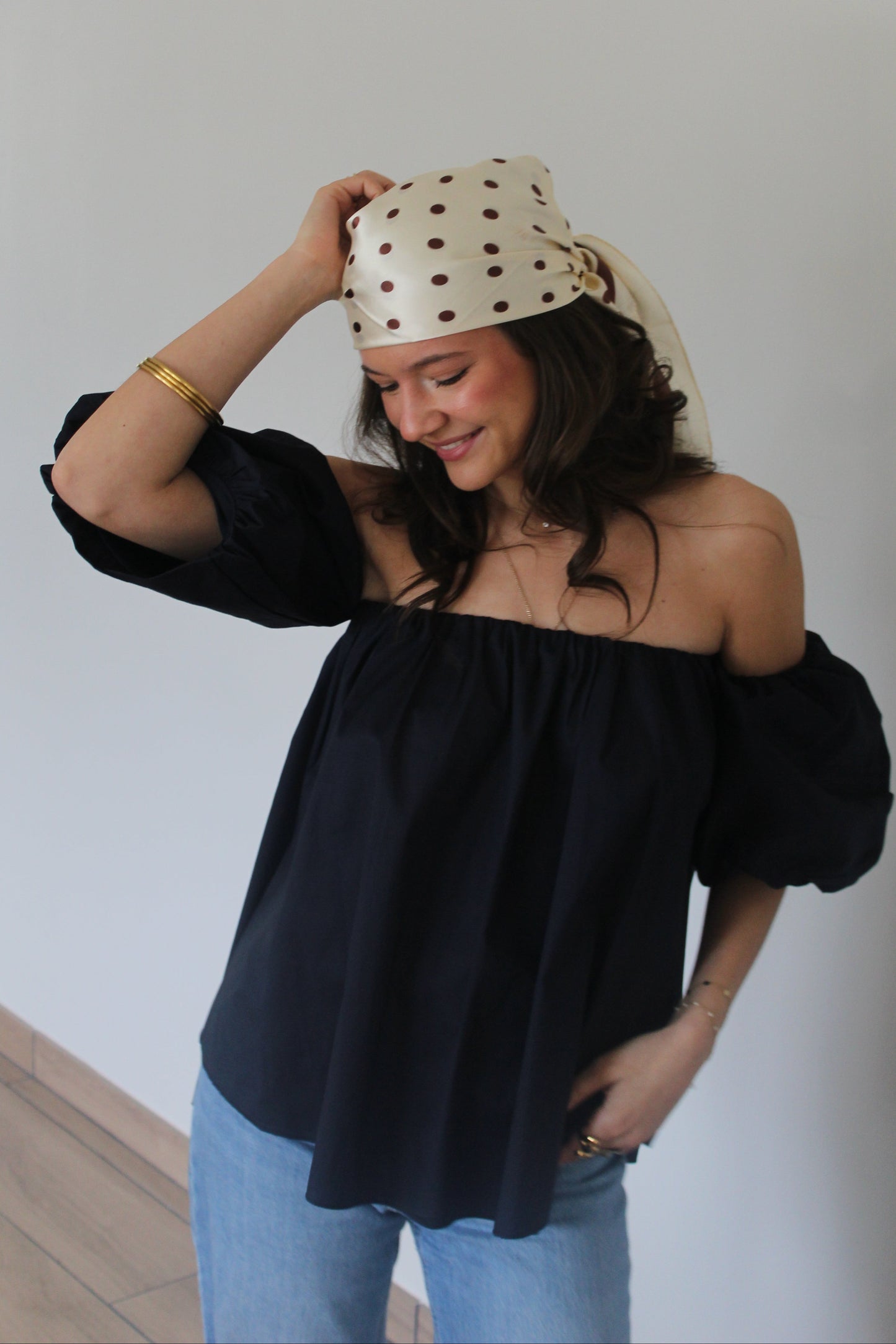 Blouse bleue marine Lili
