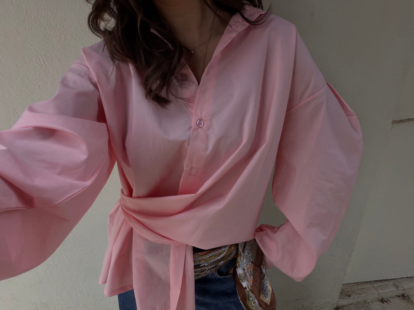 Chemise rose Luna