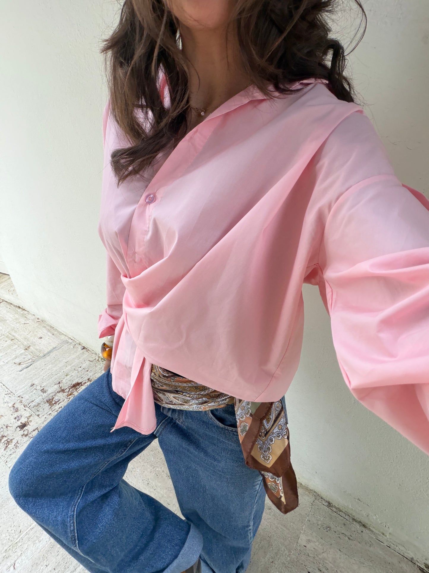 Chemise rose Luna