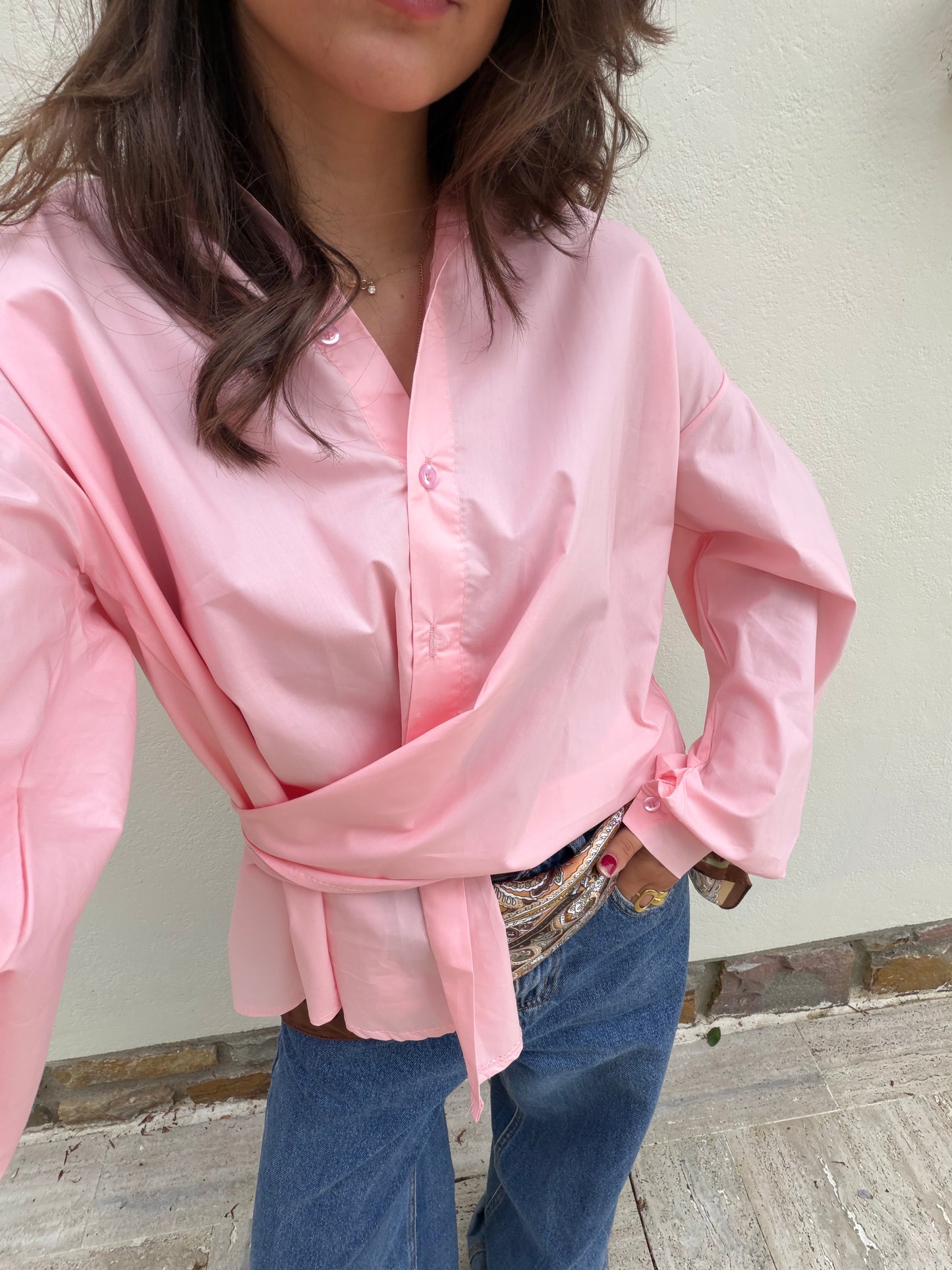 Chemise rose Luna