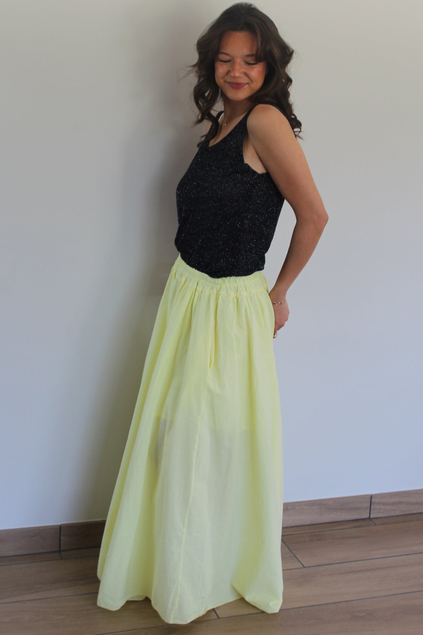 Jupe jaune Nadia
