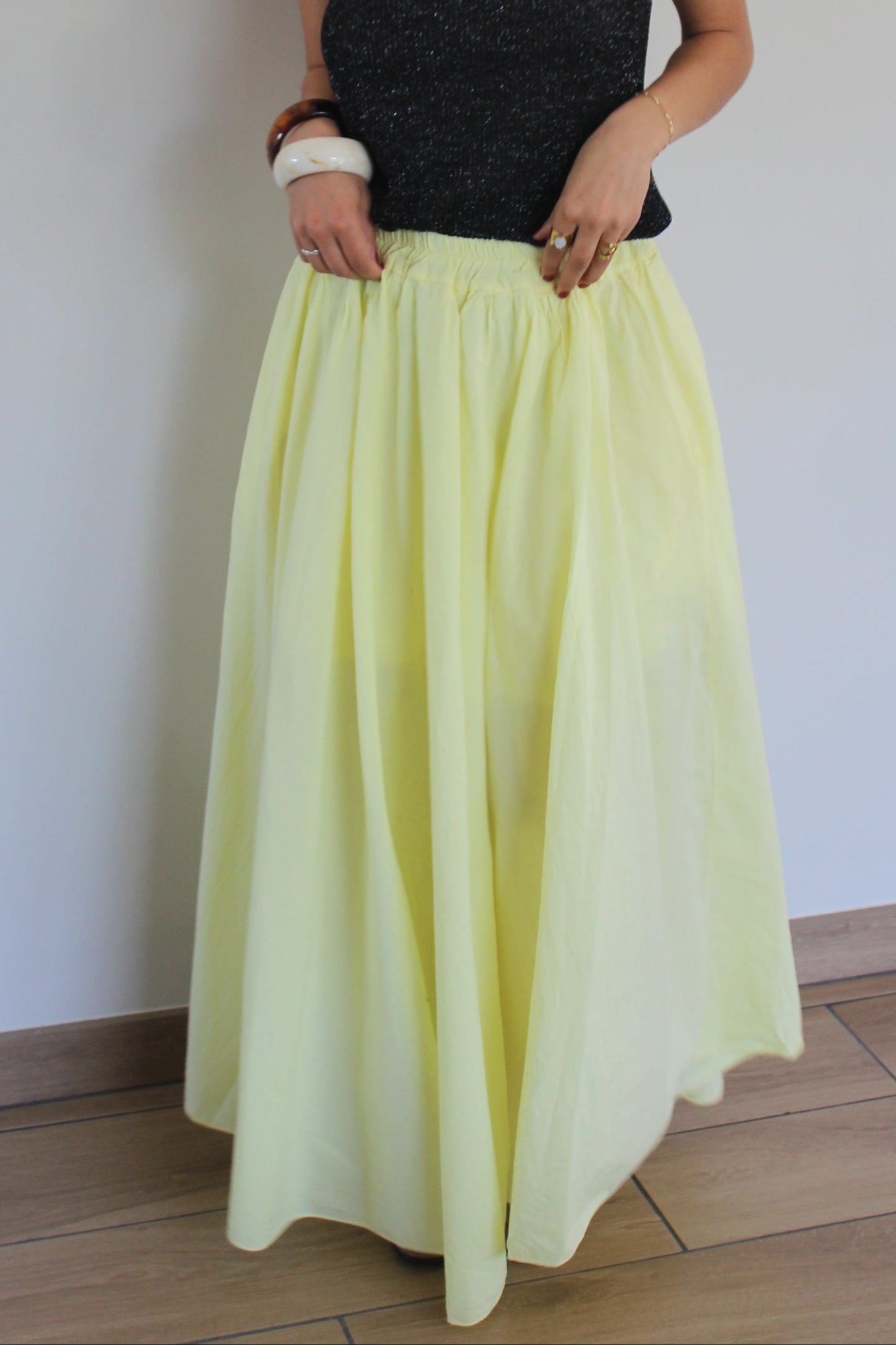 Jupe jaune Nadia