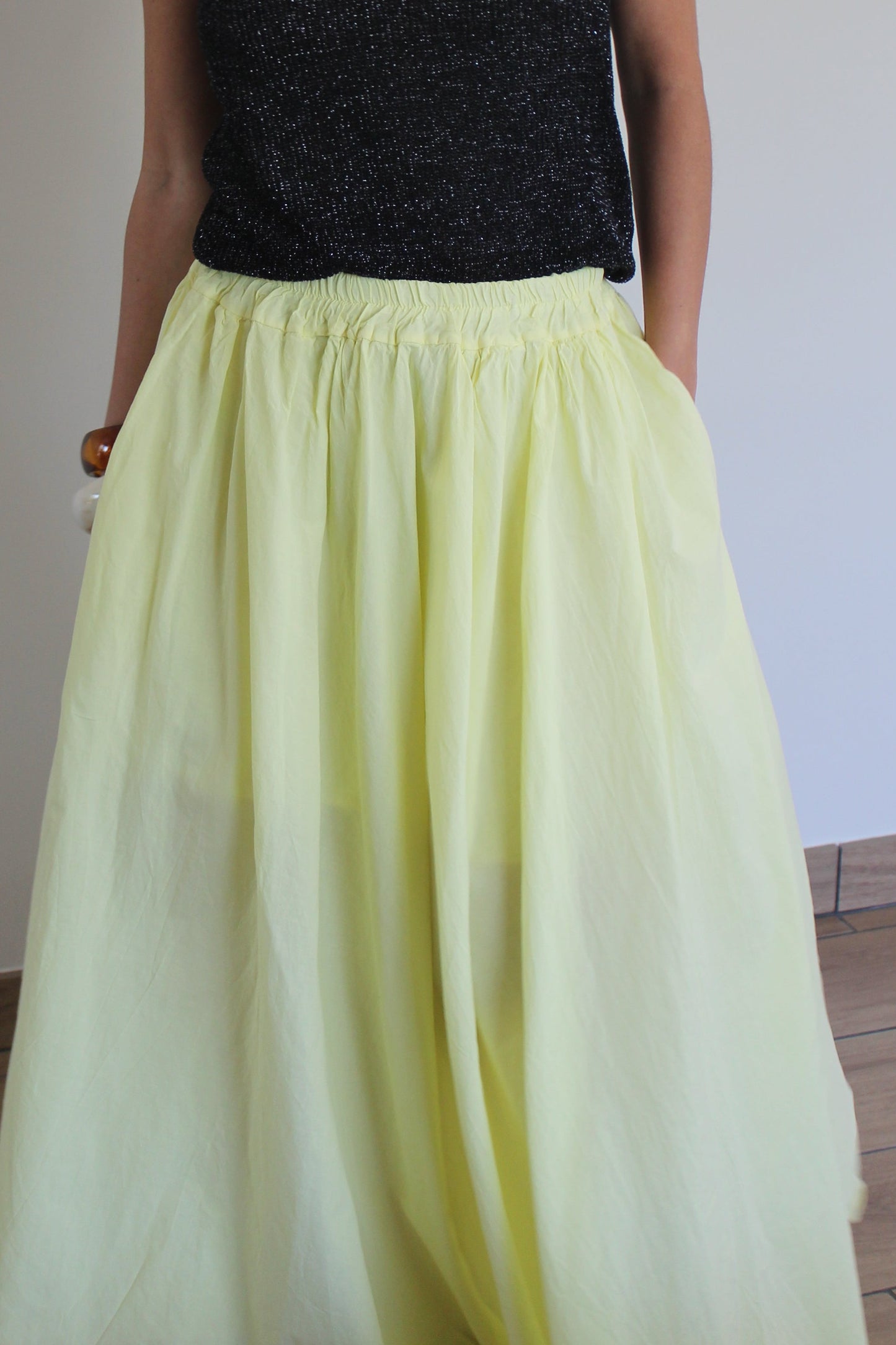 Jupe jaune Nadia