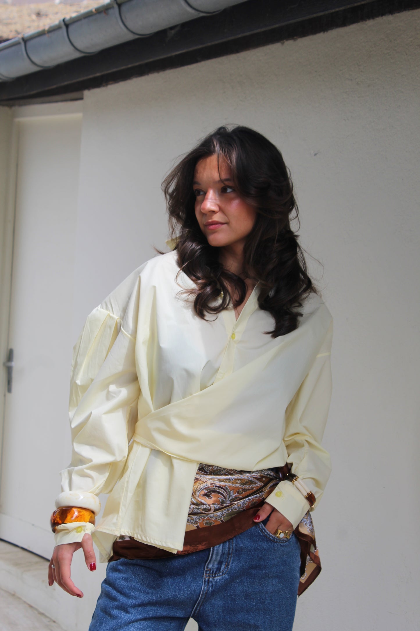 Chemise jaune Luna