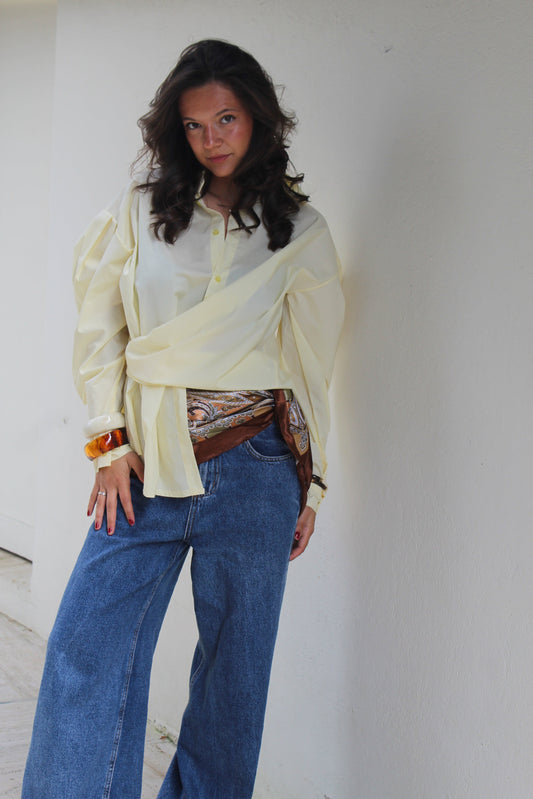 Chemise jaune Luna