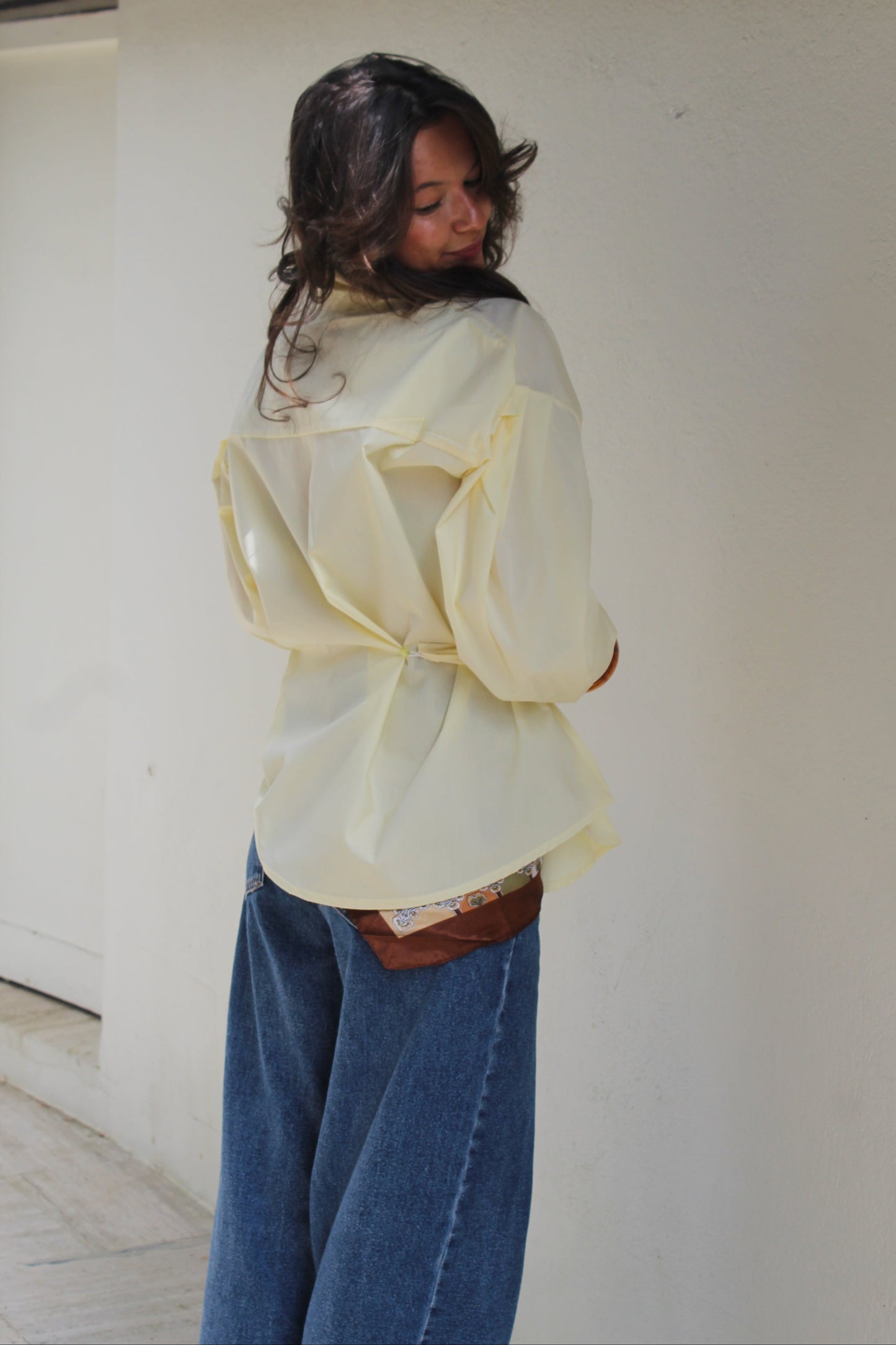 Chemise jaune Luna