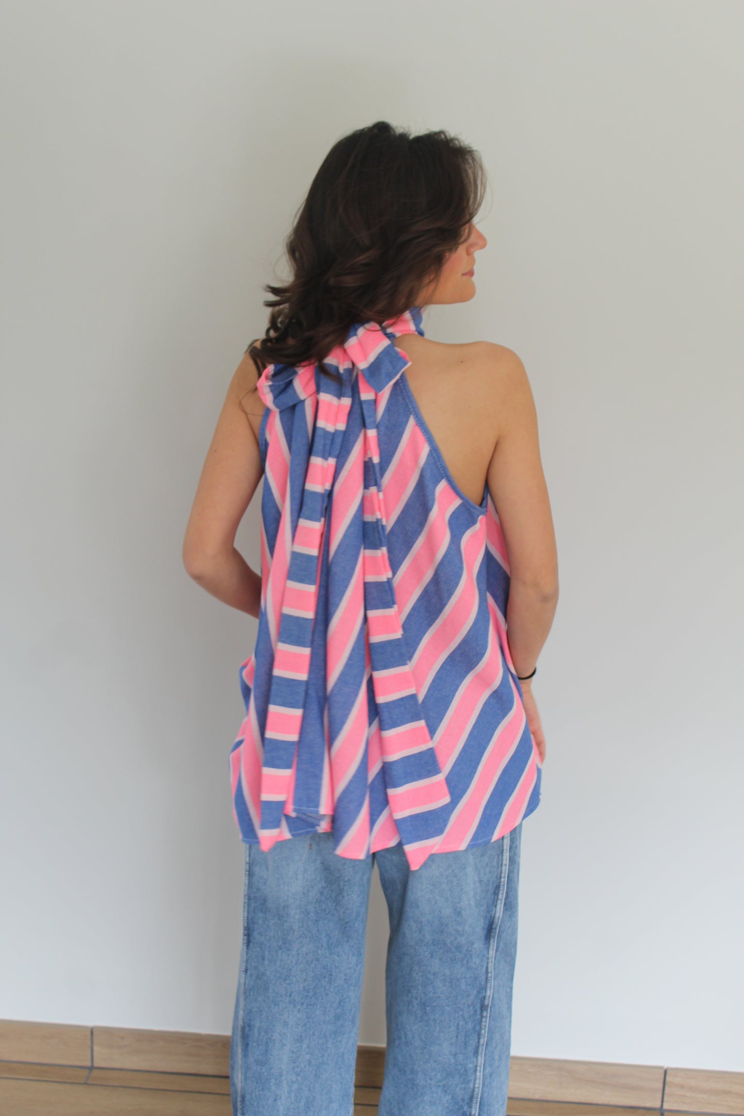 Top bleue Rosalie
