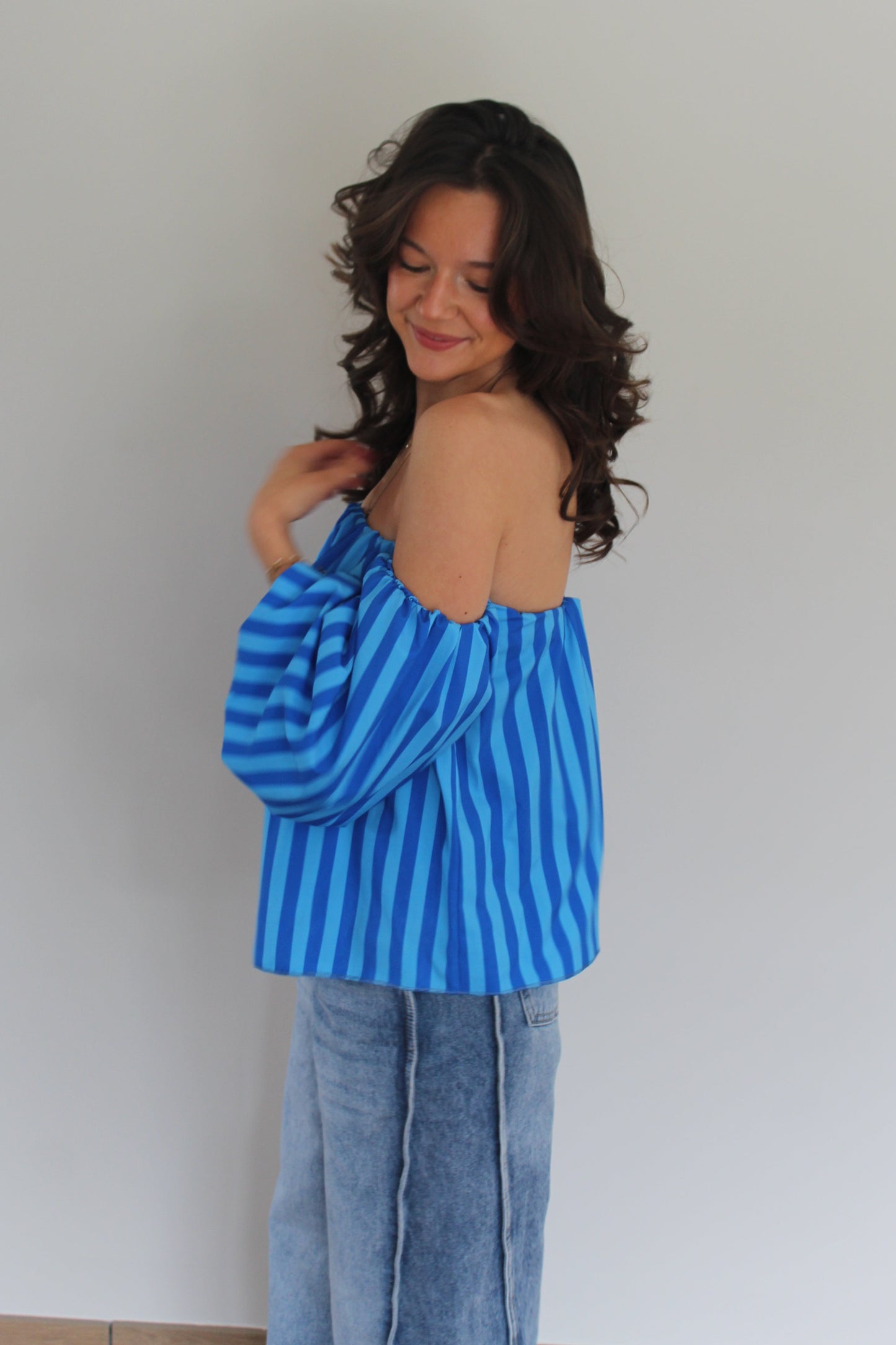 Top bleu Laura