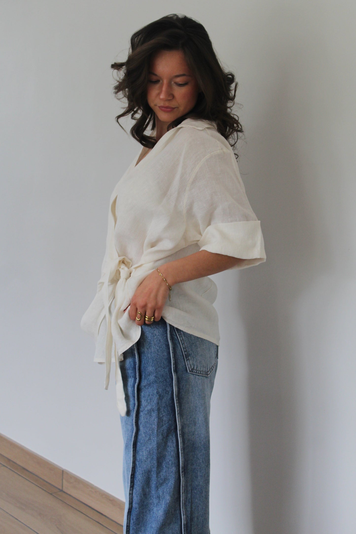 Chemise beige Maïa