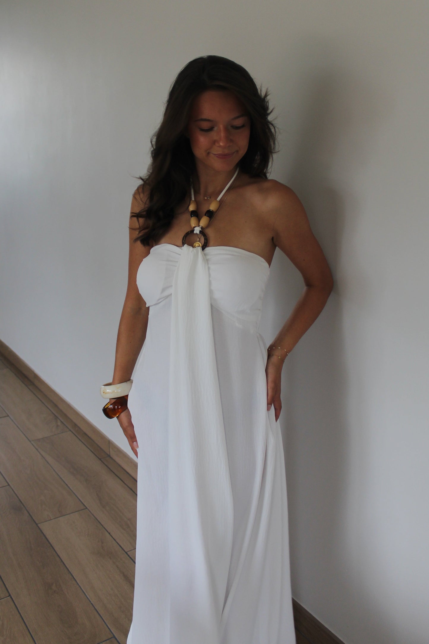 Robe blanche Romy