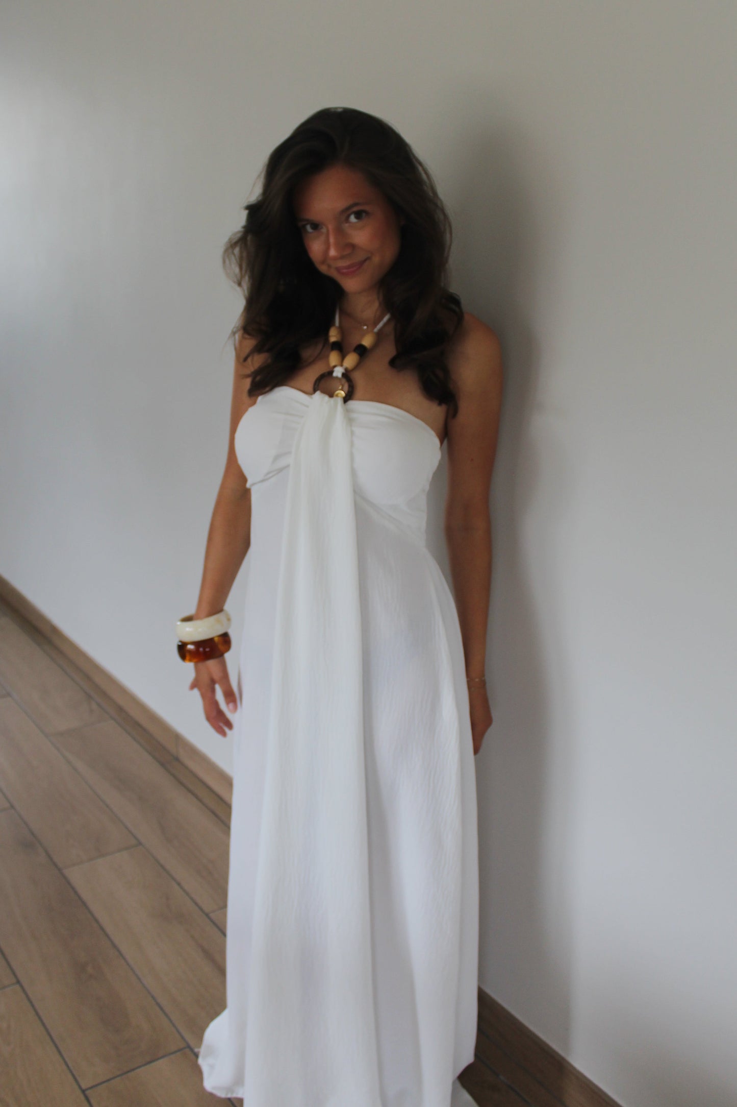 Robe blanche Romy