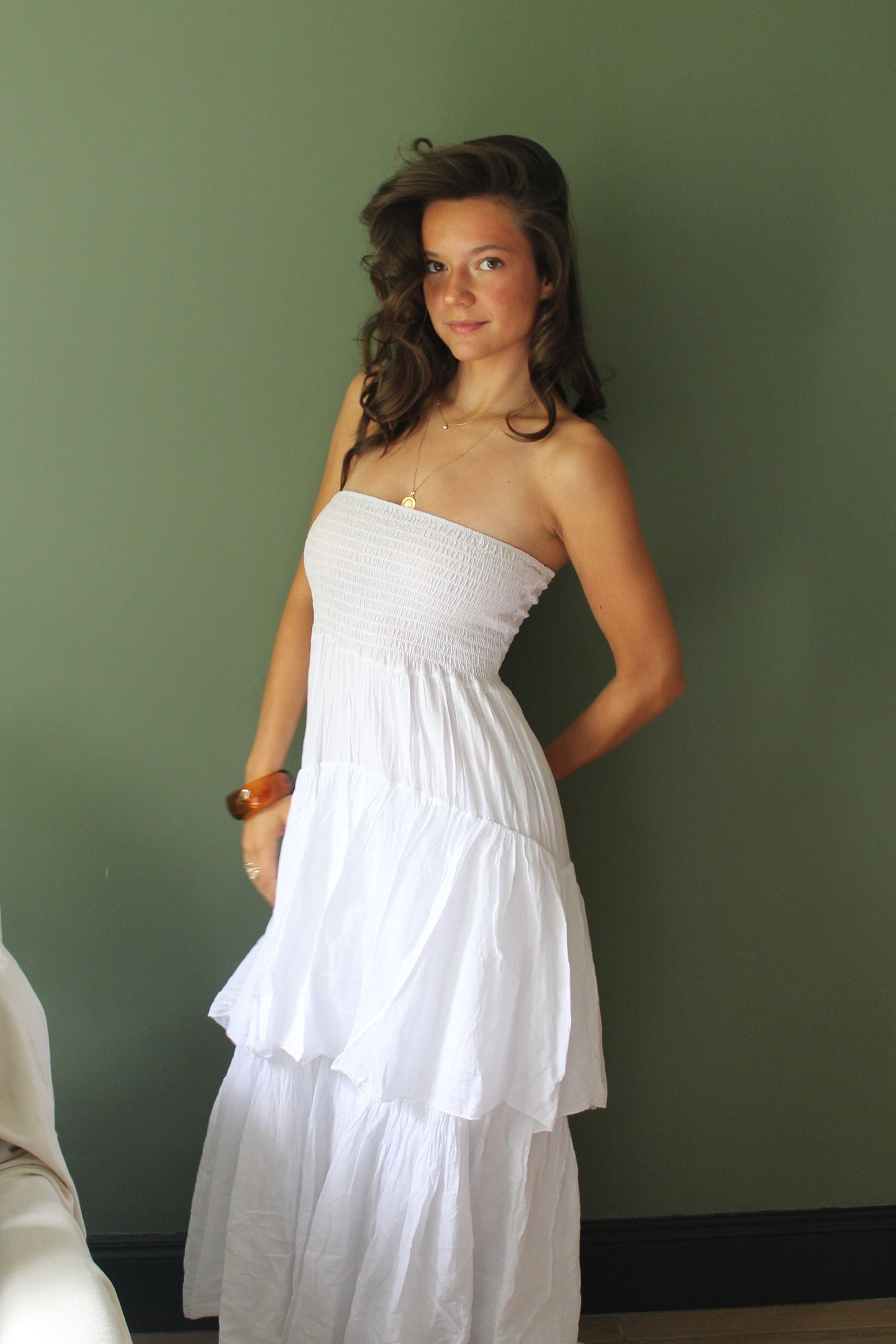 Robe blanc Isaïa